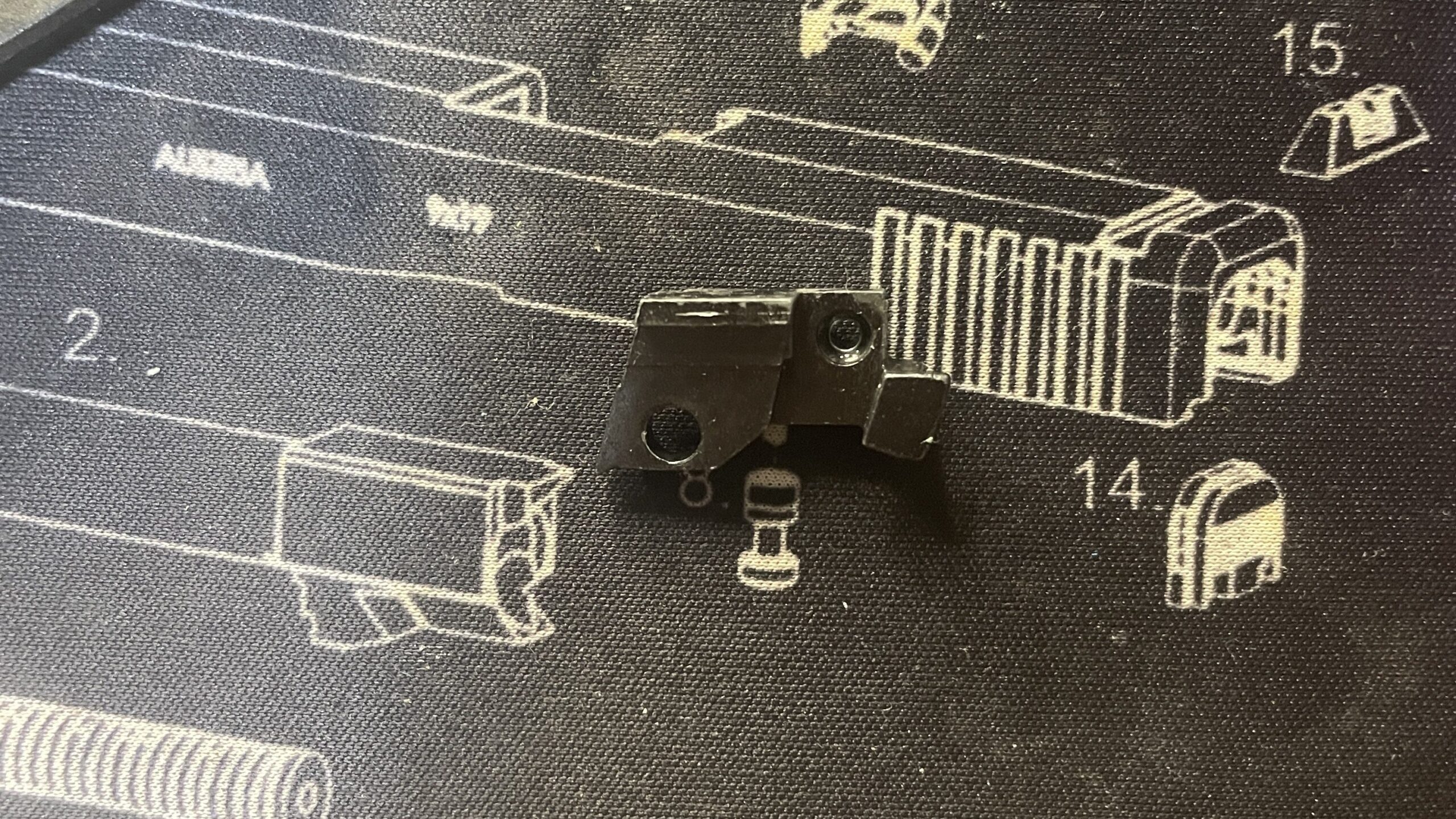 東京マルイ　デトニクス.45 コンバットマスター　インナーフレーム２　摺動部２