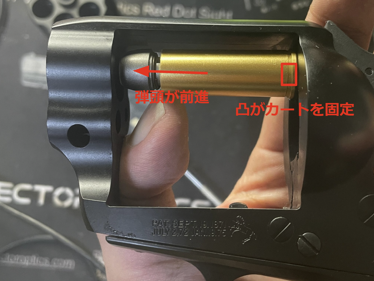 東京マルイ　SAA.45 アーティラリー　カートの固定