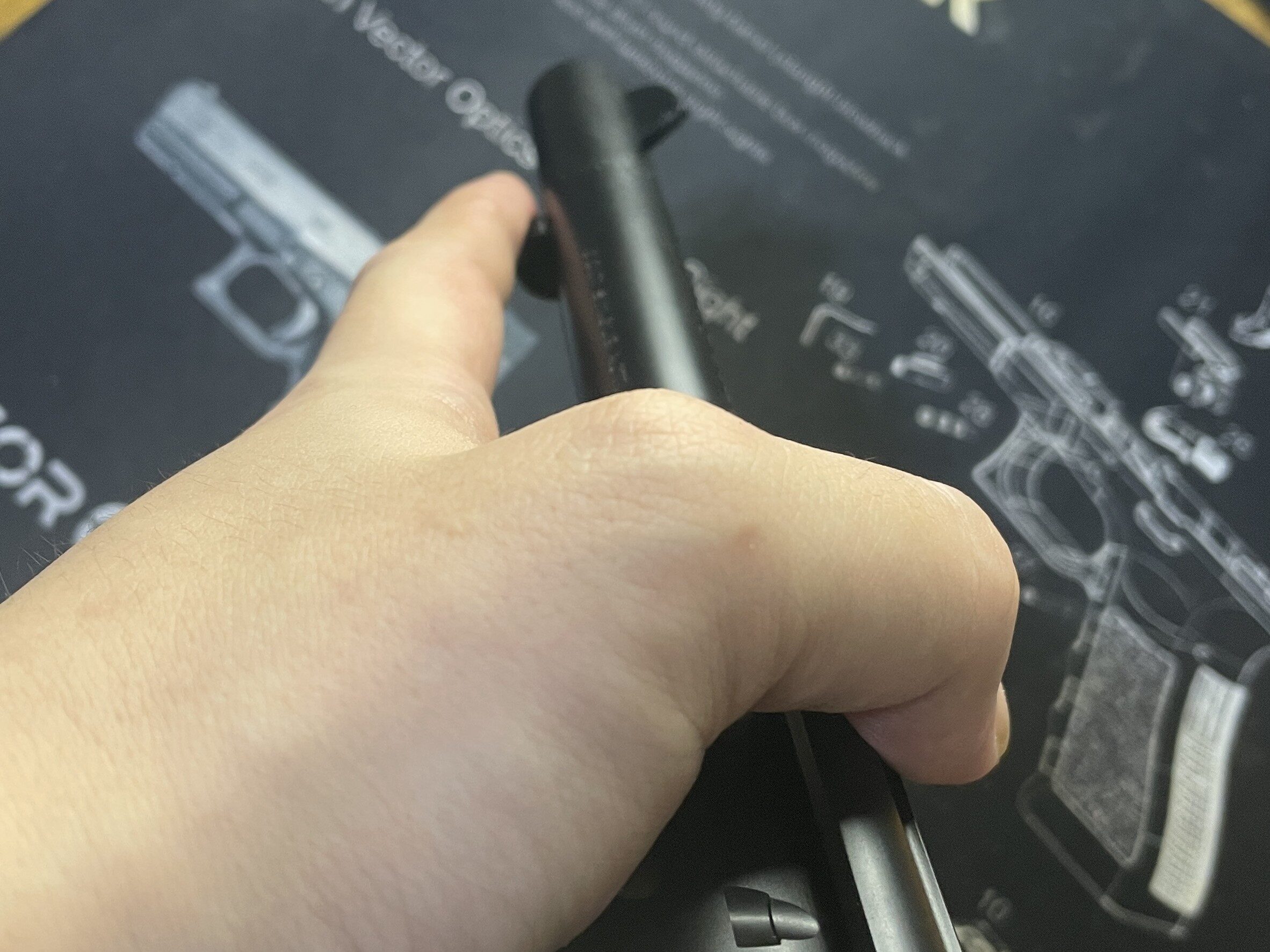 東京マルイ　SAA.45 アーティラリー　イジェクターロッドの操作