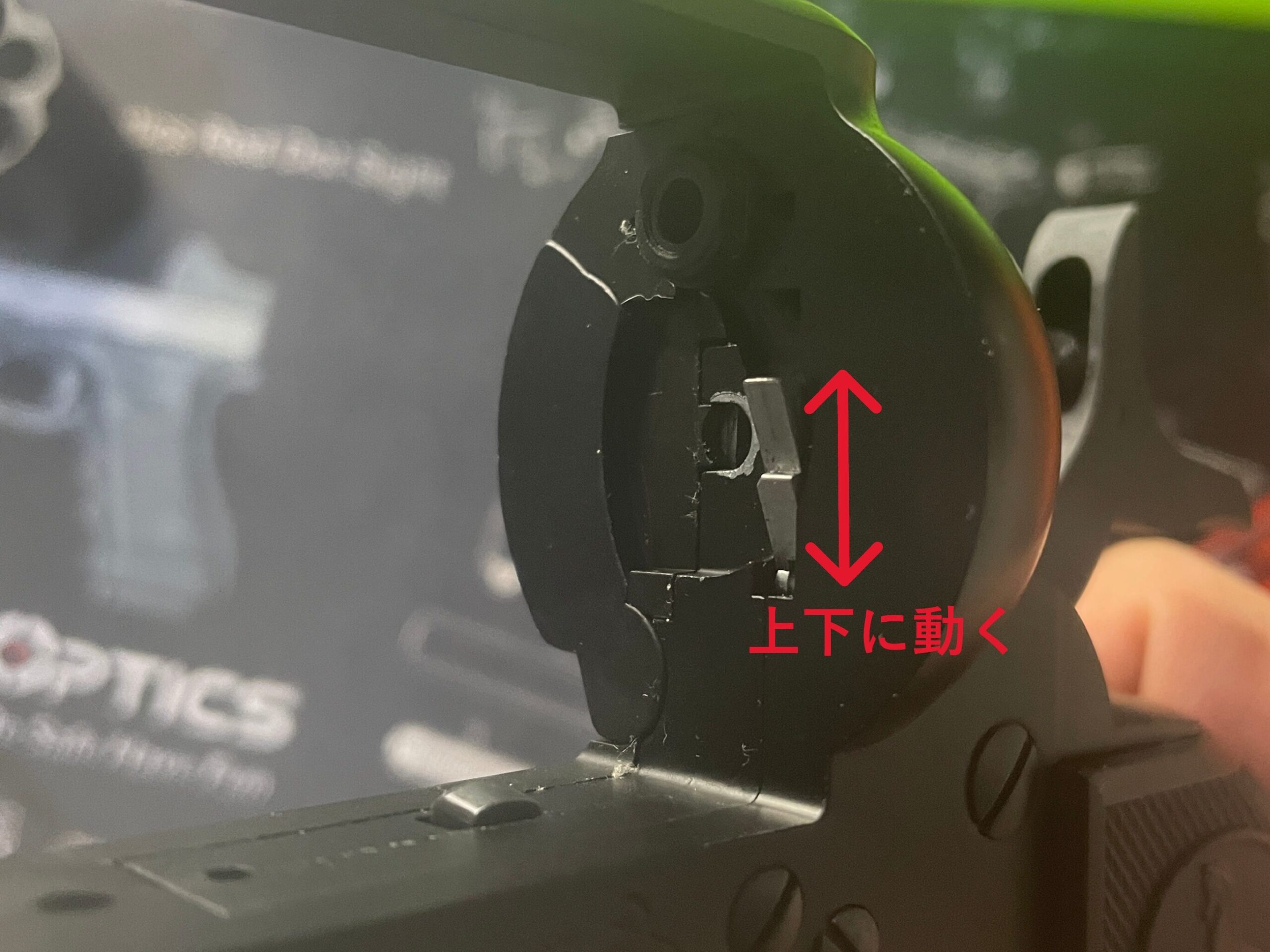 東京マルイ　SAA.45 アーティラリー　フレームのロッド