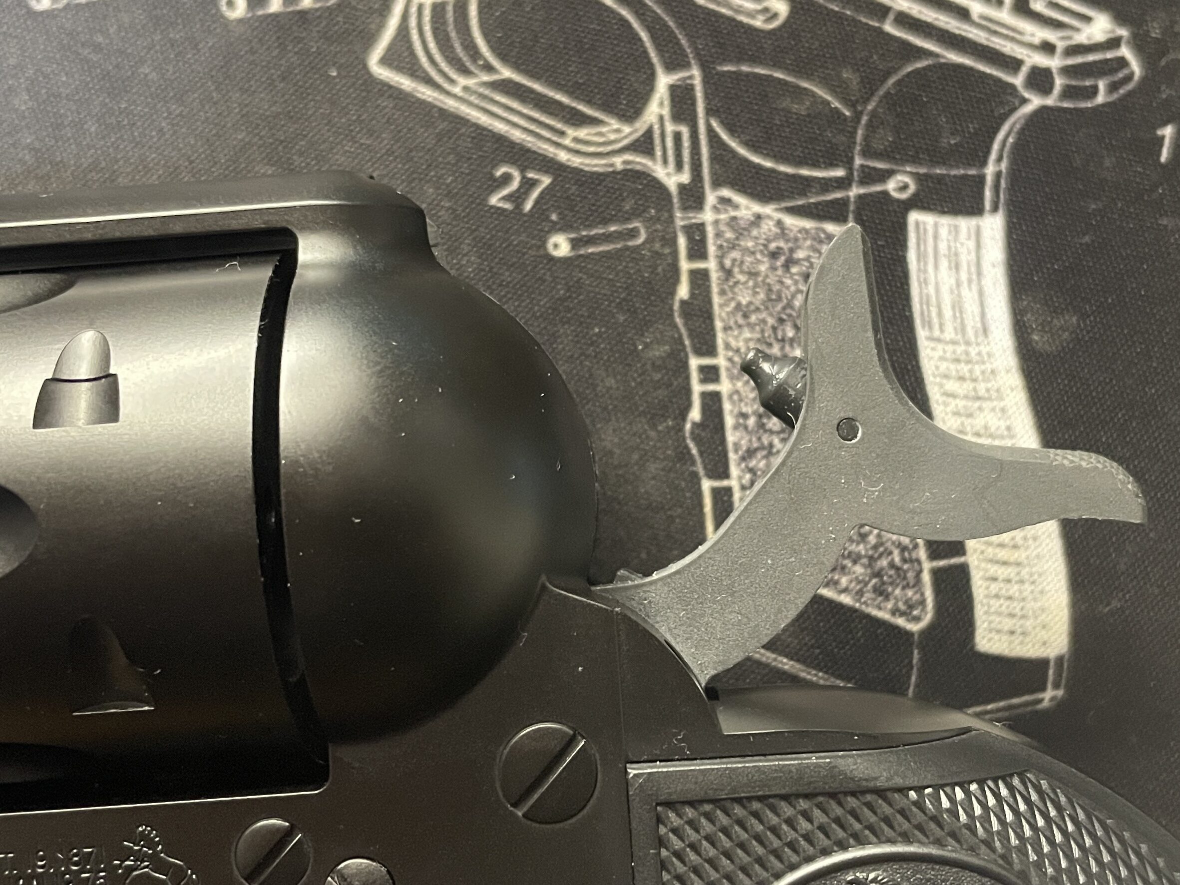 東京マルイ　SAA.45 アーティラリー　ハンマー　フルコック