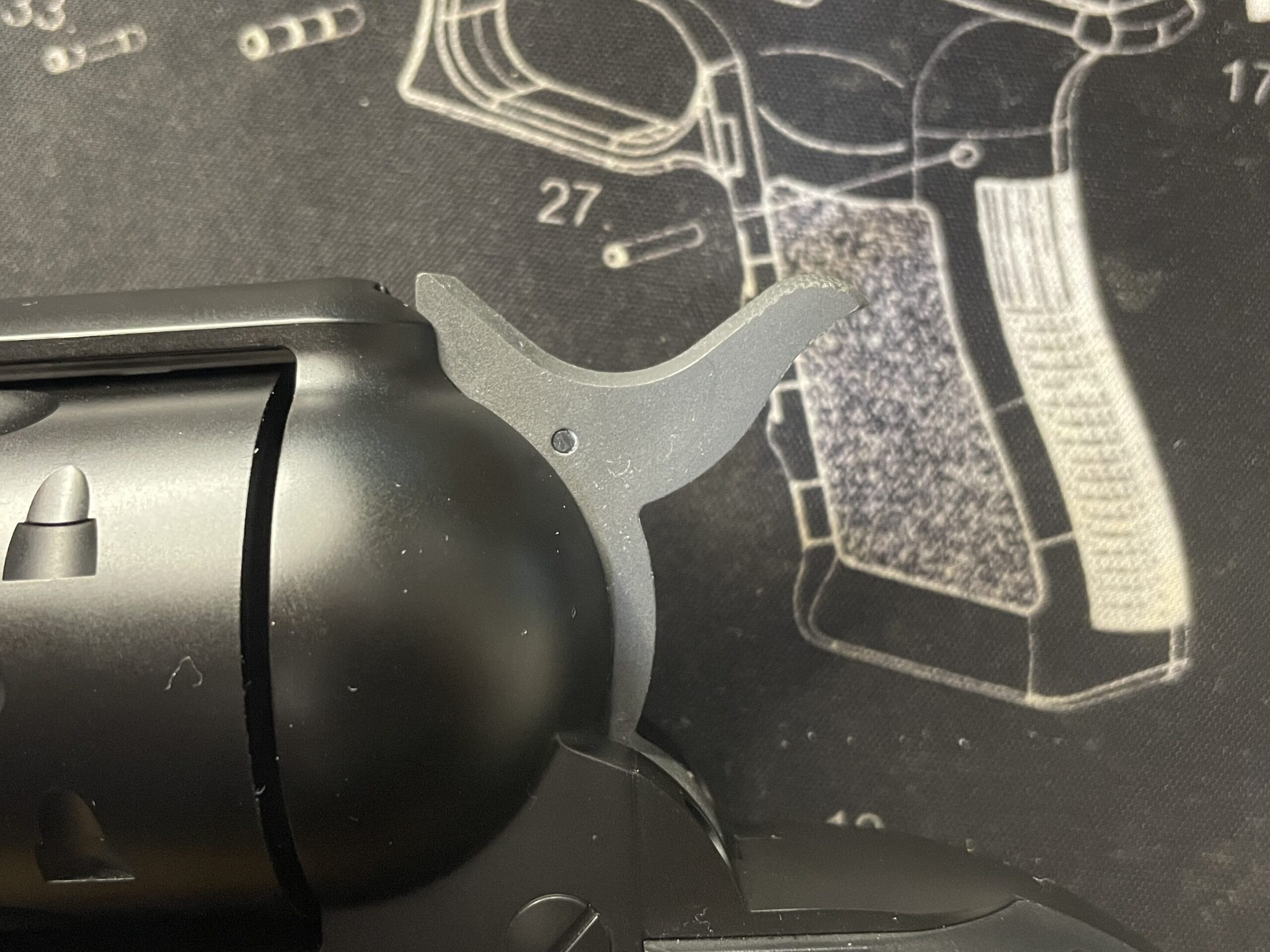 東京マルイ　SAA.45 アーティラリー　ハンマー　レスト