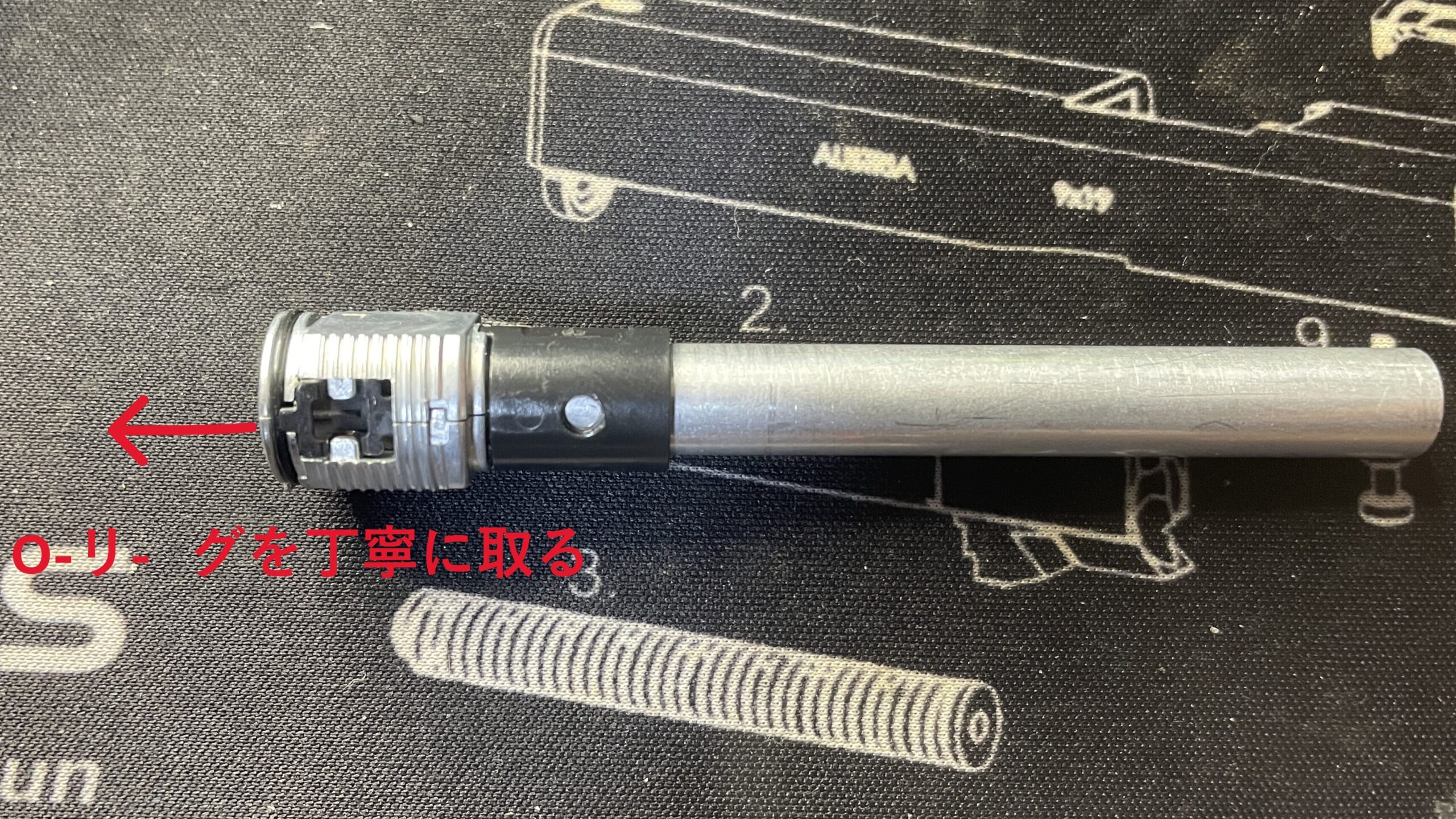 東京マルイ　SAA.45 アーティラリー　ホップチャンバー分解