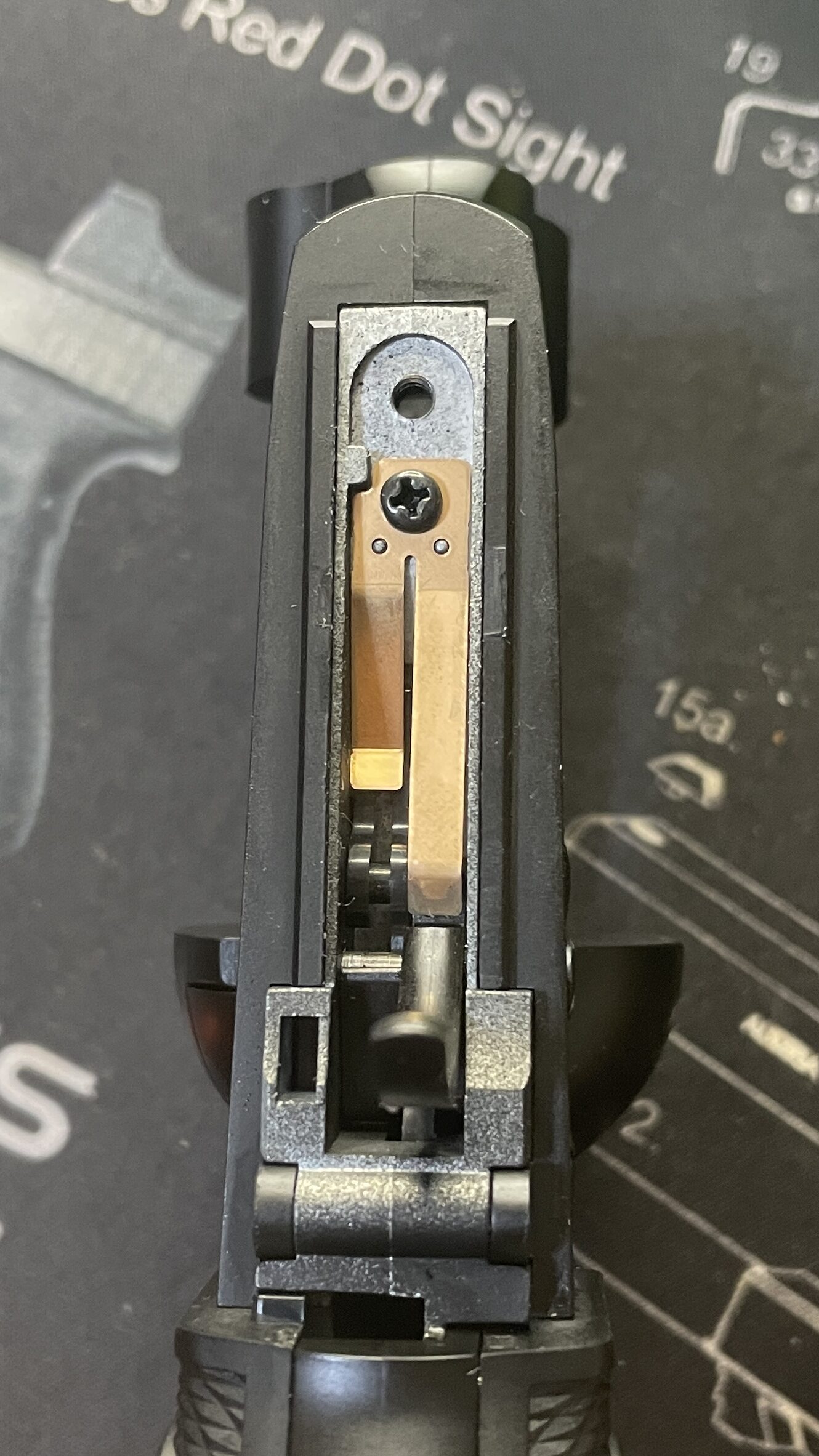 東京マルイ　SAA.45 アーティラリー　トリガーメカ