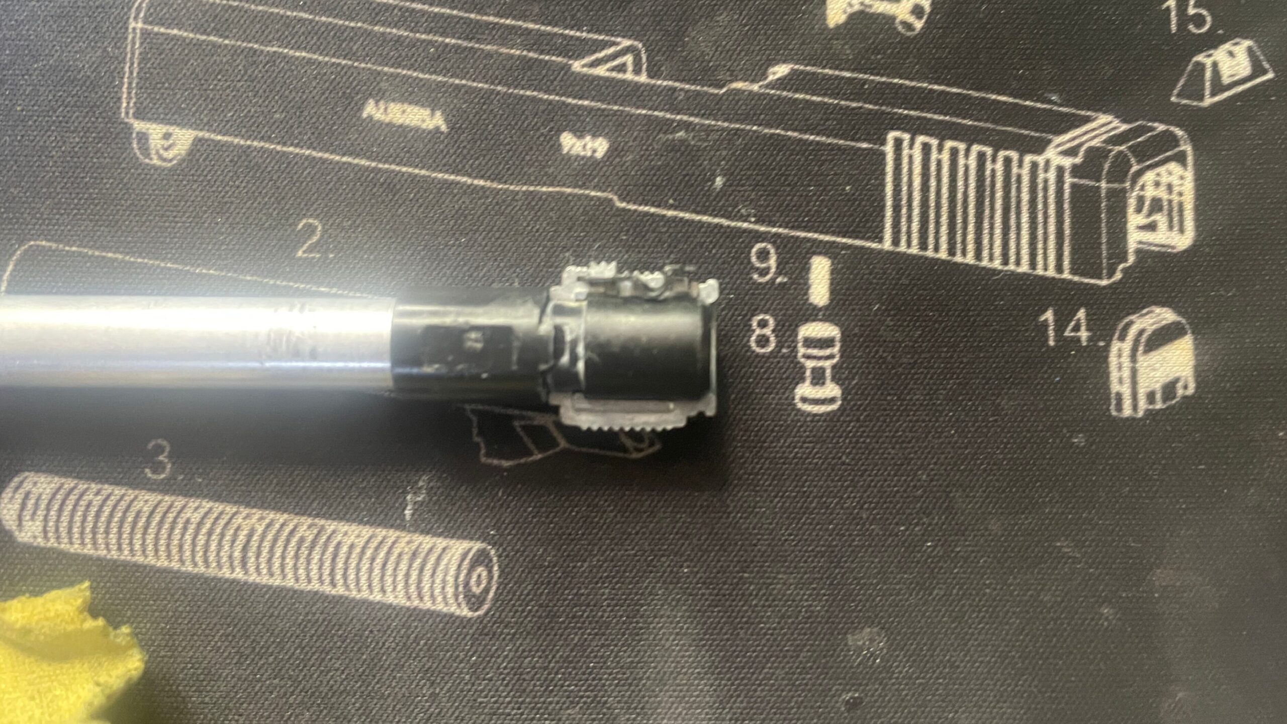 東京マルイ　SAA.45　ホップチャンバーの組み立て