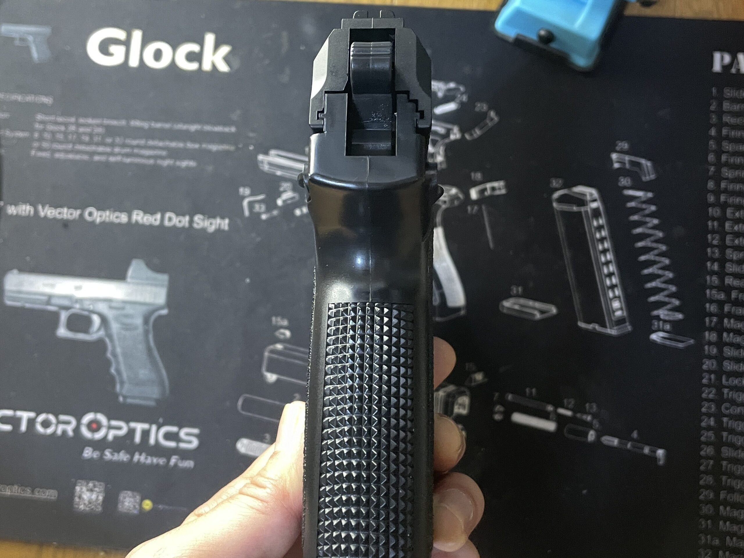 東京マルイ　ソーコム　MK23　HG　背面