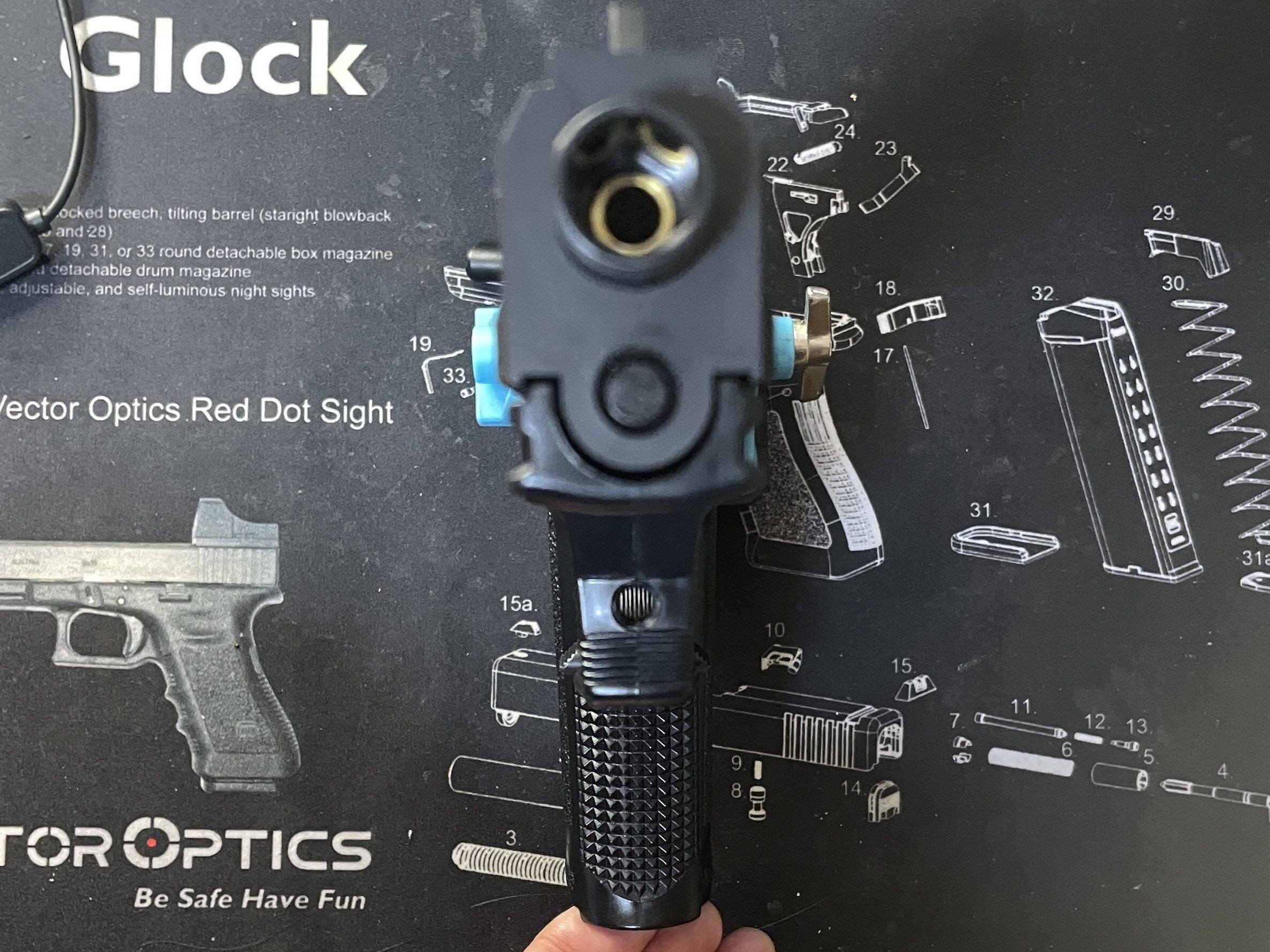 東京マルイ　ソーコム　MK23　HG　正面