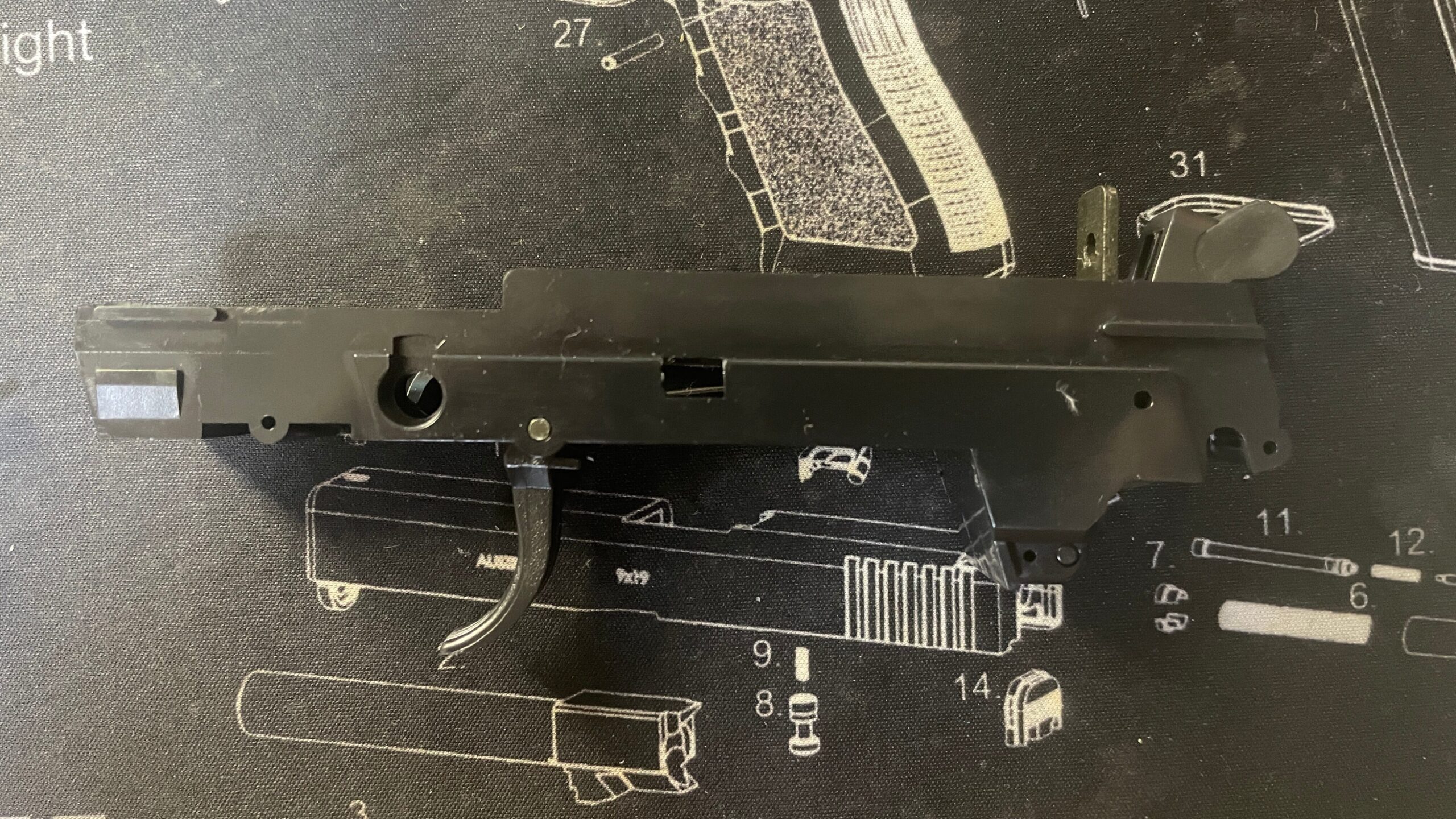 東京マルイ　ソーコム　MK23 HG　ハンマー、トリガーユニット