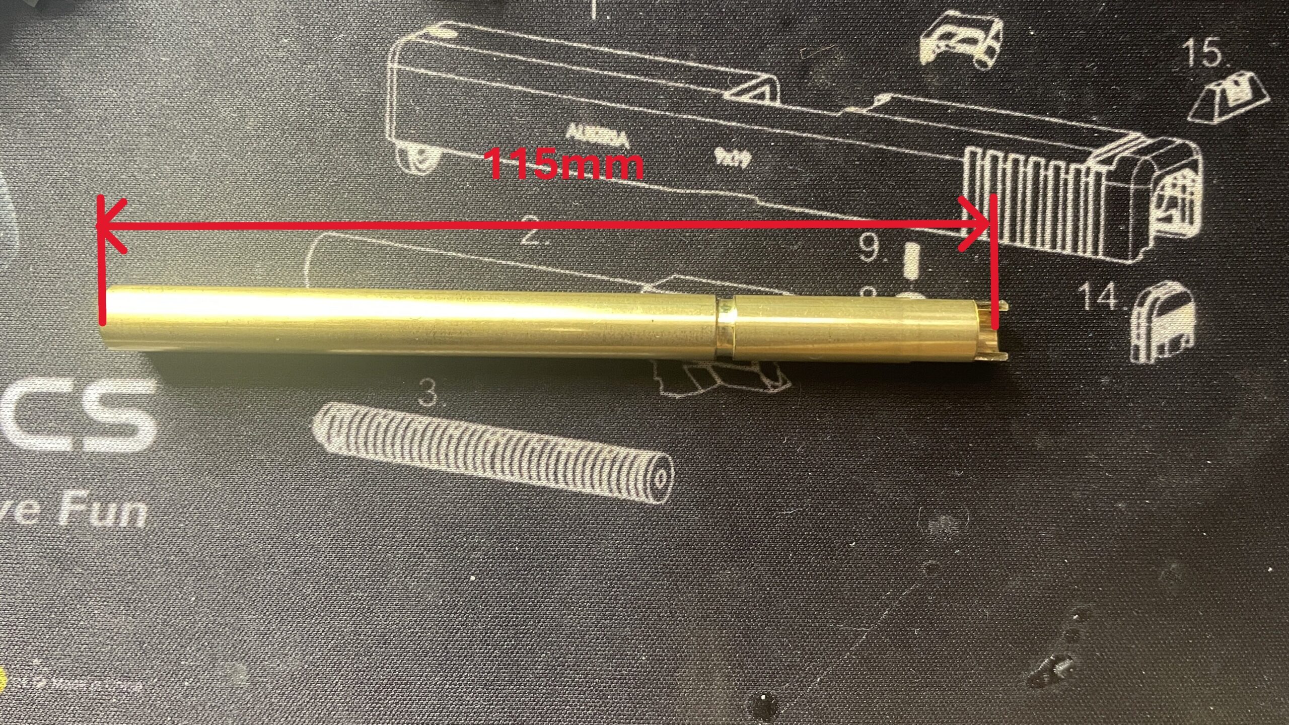 東京マルイ　ソーコム　MK23 HG　インナーバレル