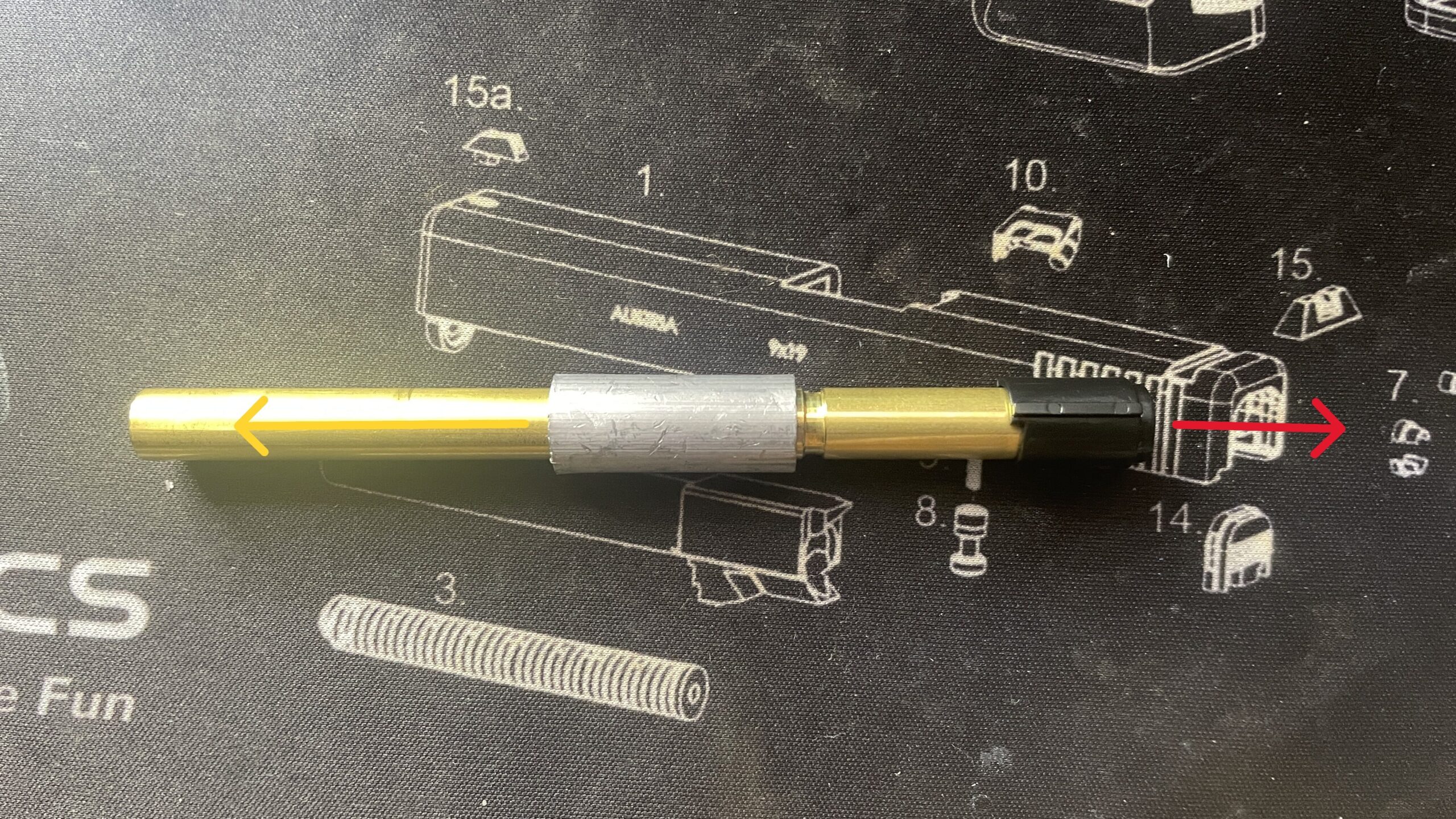 東京マルイ　ソーコム　MK23 HG　インナーバレルアッシー