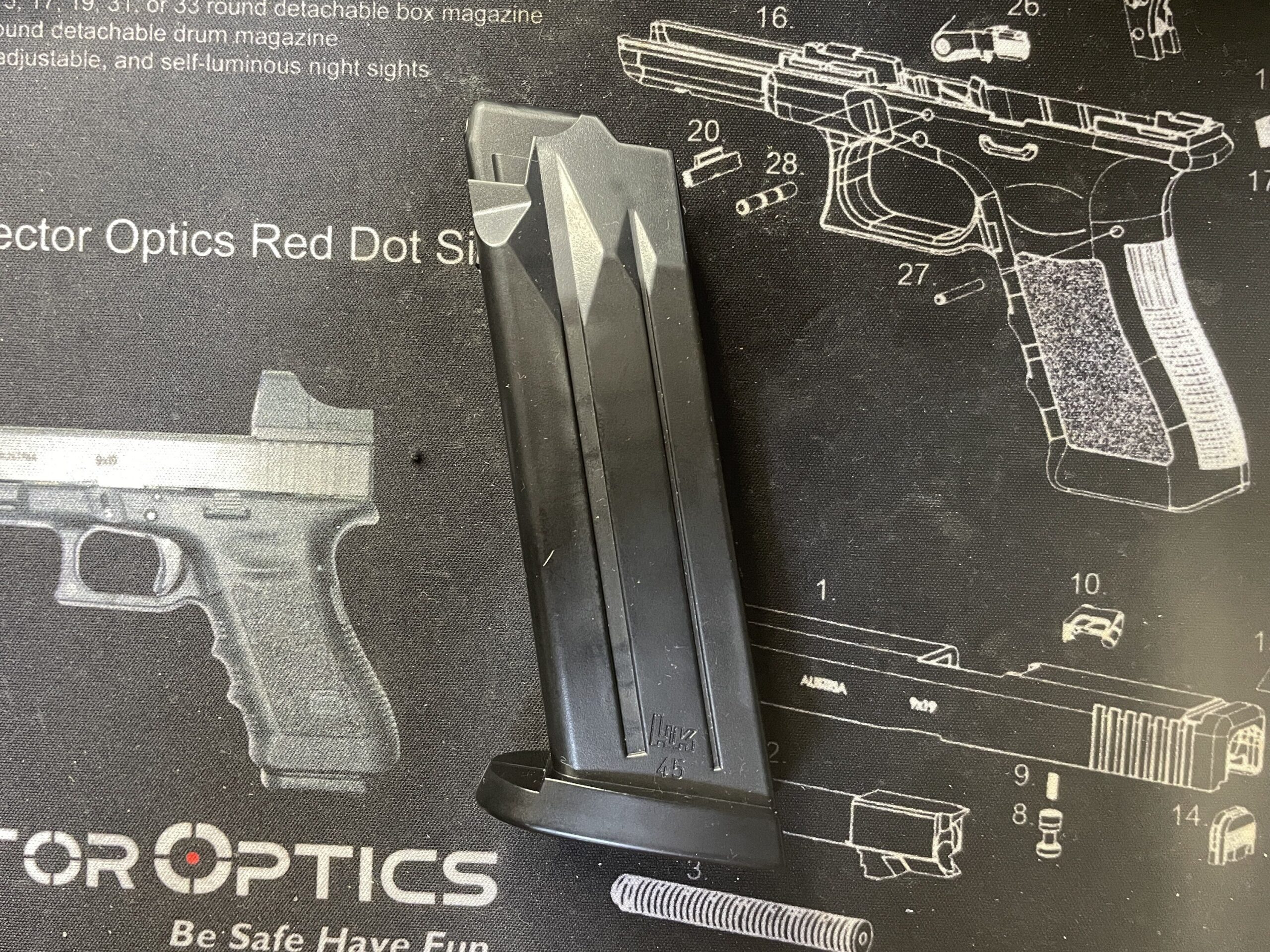 東京マルイ　ソーコム　MK23　HG　マガジン　サイド