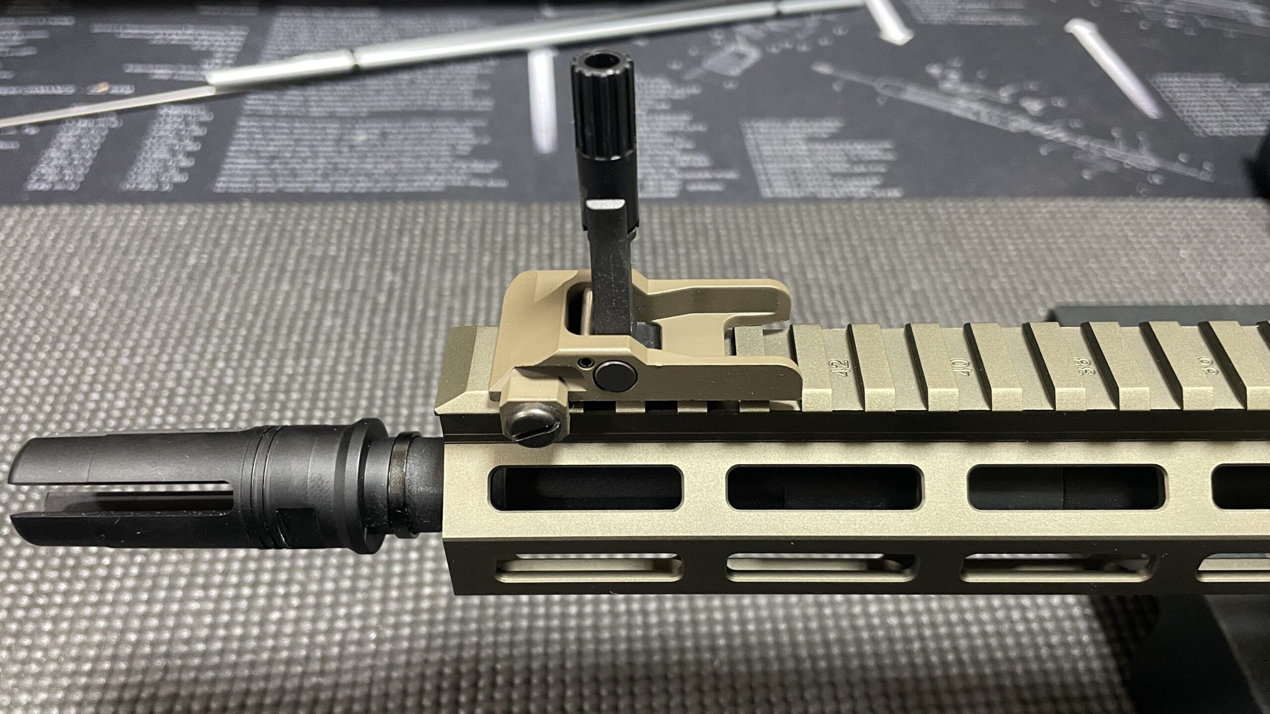 東京マルイ 次世代電動ガン URG-I 14.5インチ フロントサイト 高さ調整