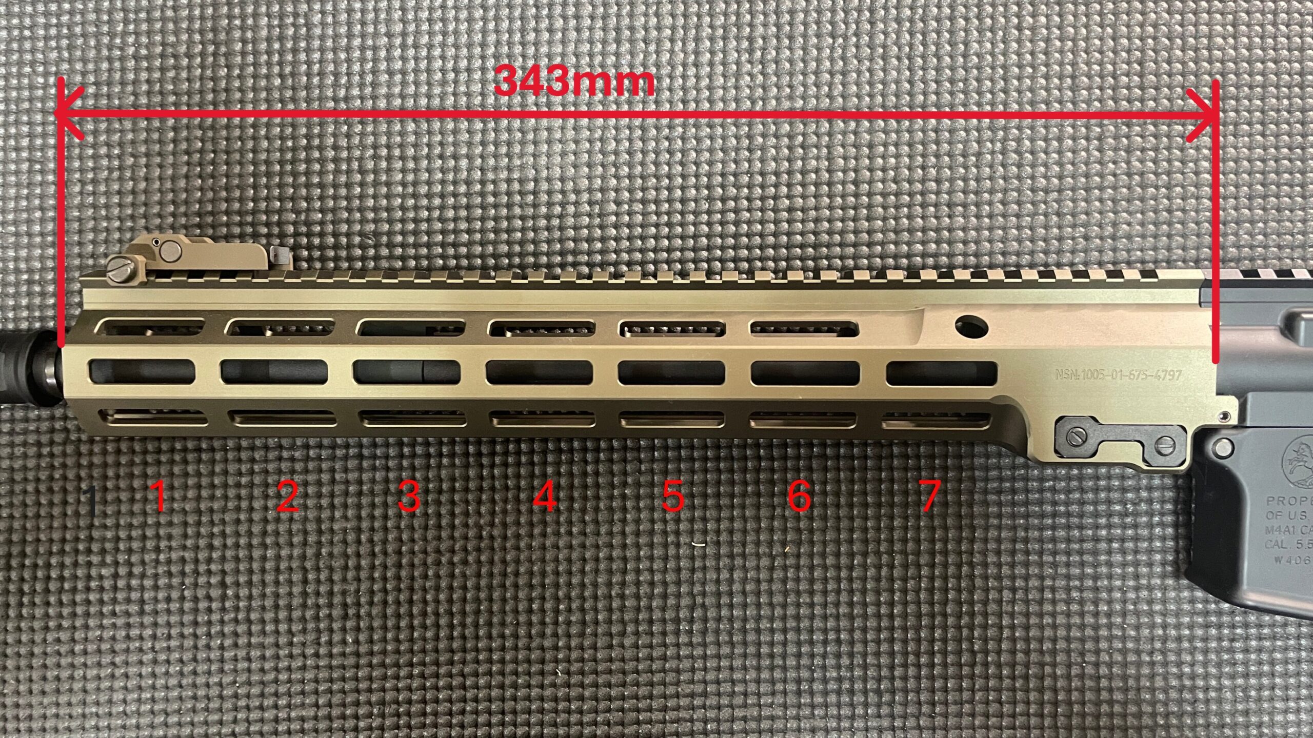 東京マルイ 次世代電動ガン URG-I 14.5インチ ハンドガード