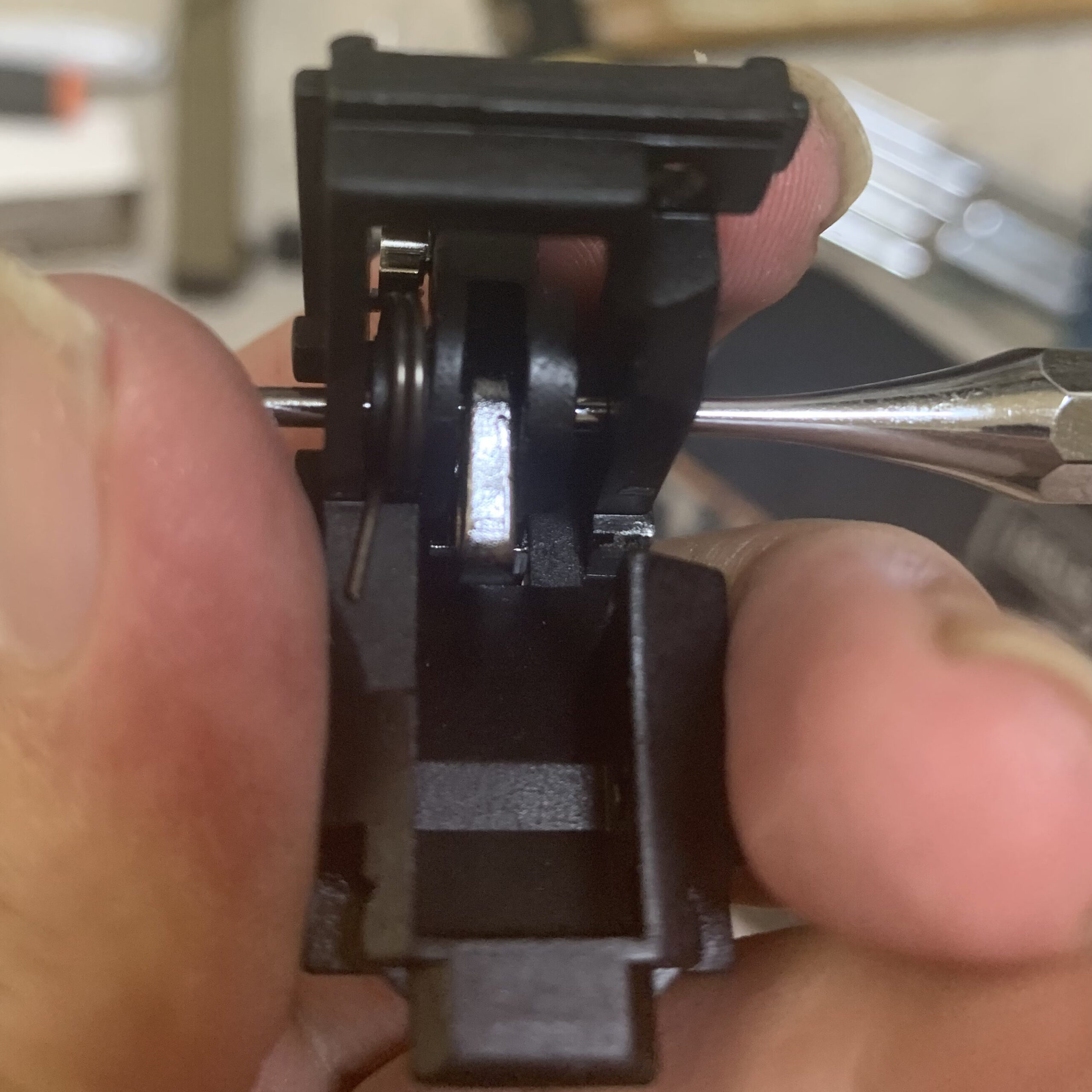 VFC/UMAREX GLOCK19X ハンマーメカアッシー分解　後方