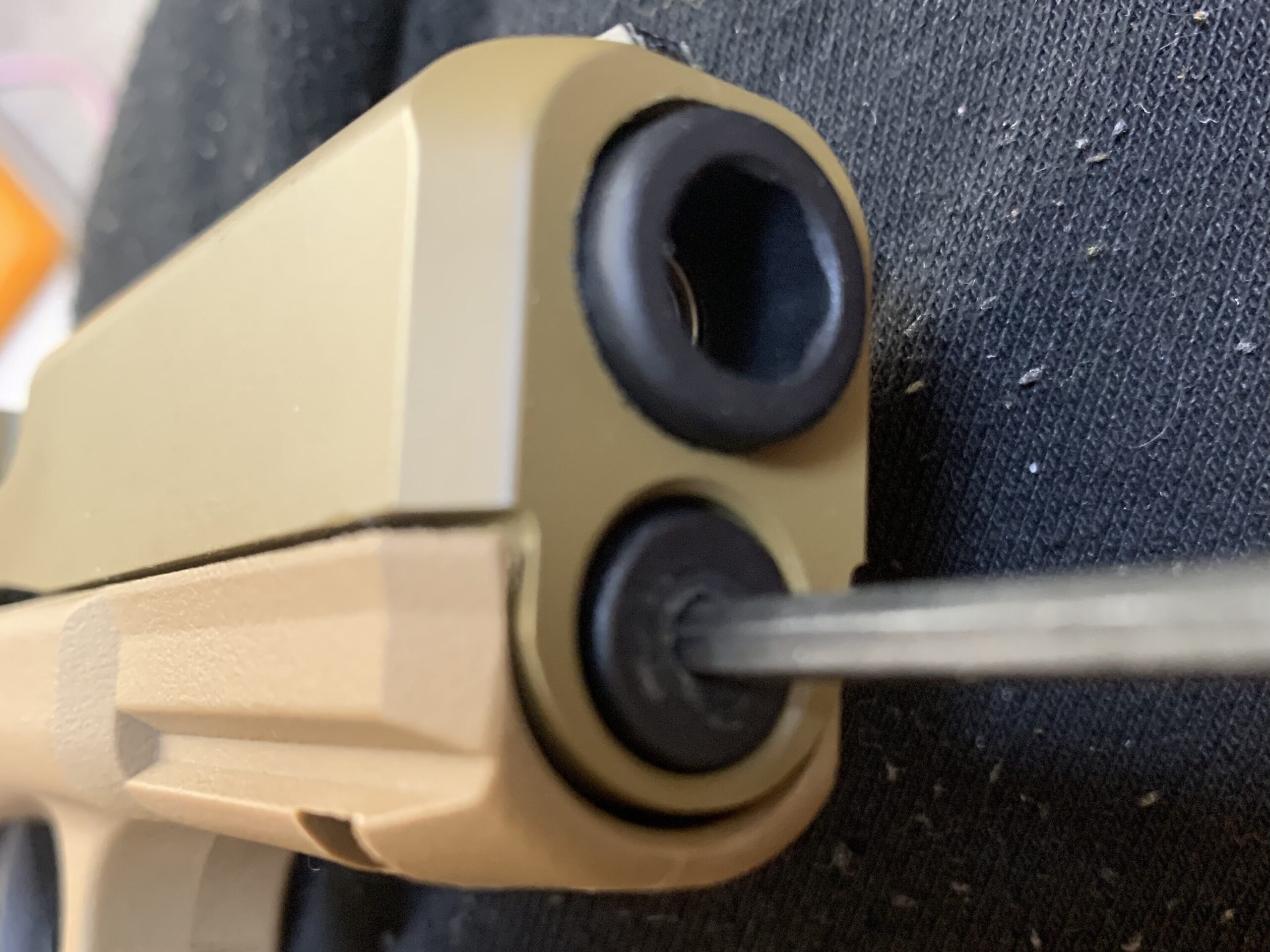 VFC/UMAREX GLOCK19X ホップ調整部