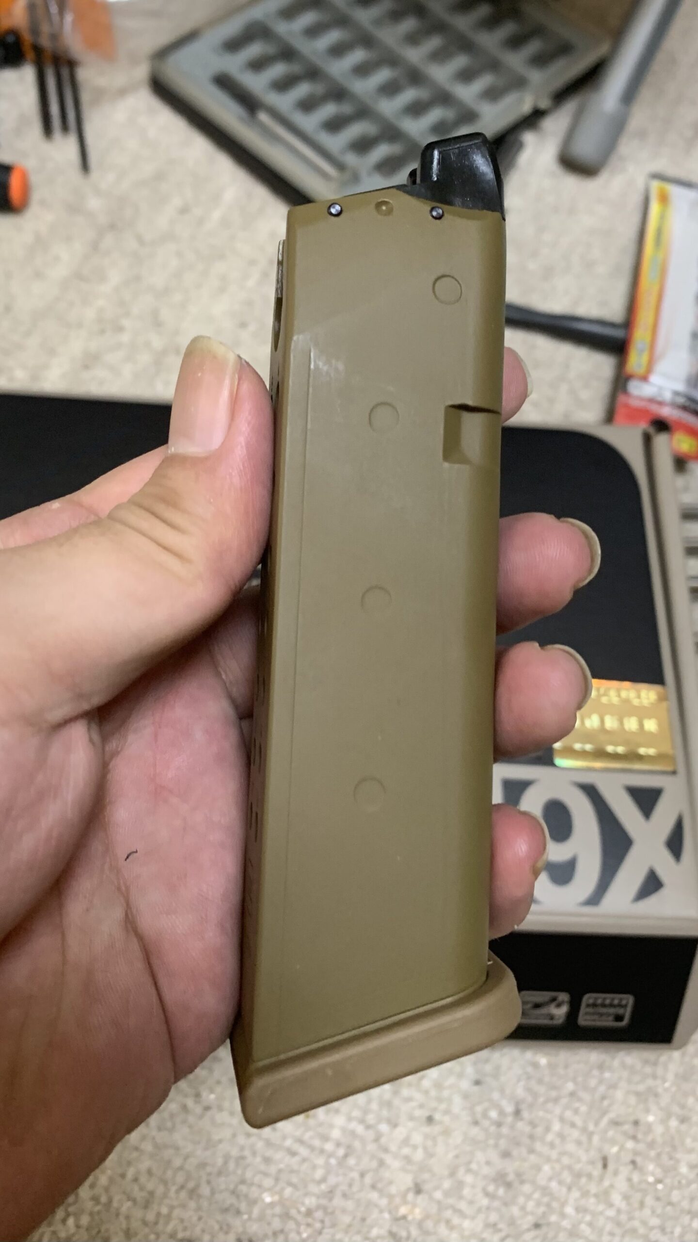 VFC/UMAREX GLOCK19X マガジン　横