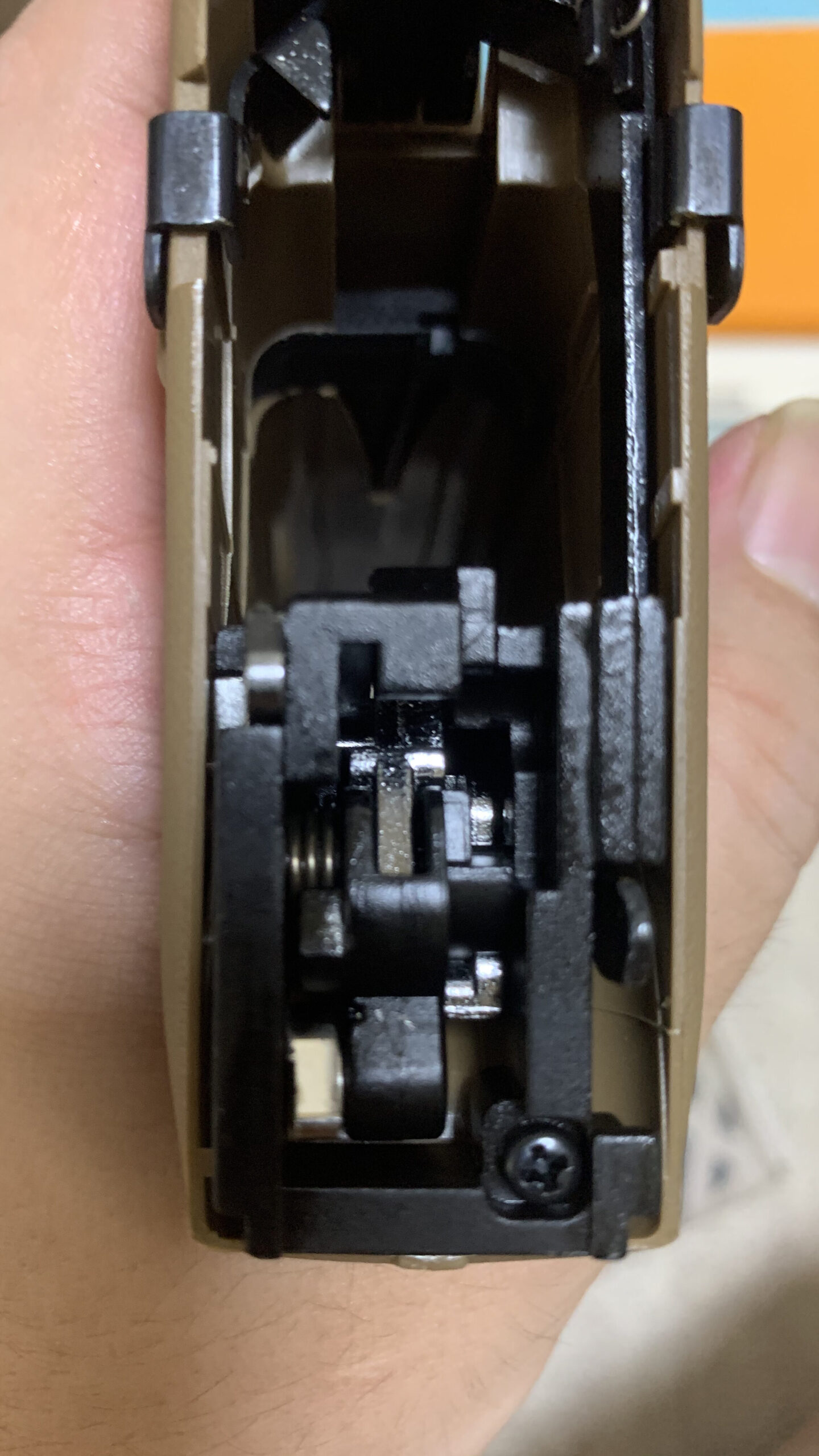 VFC/UMAREX GLOCK19X トリガーバーとシアーの切り離し