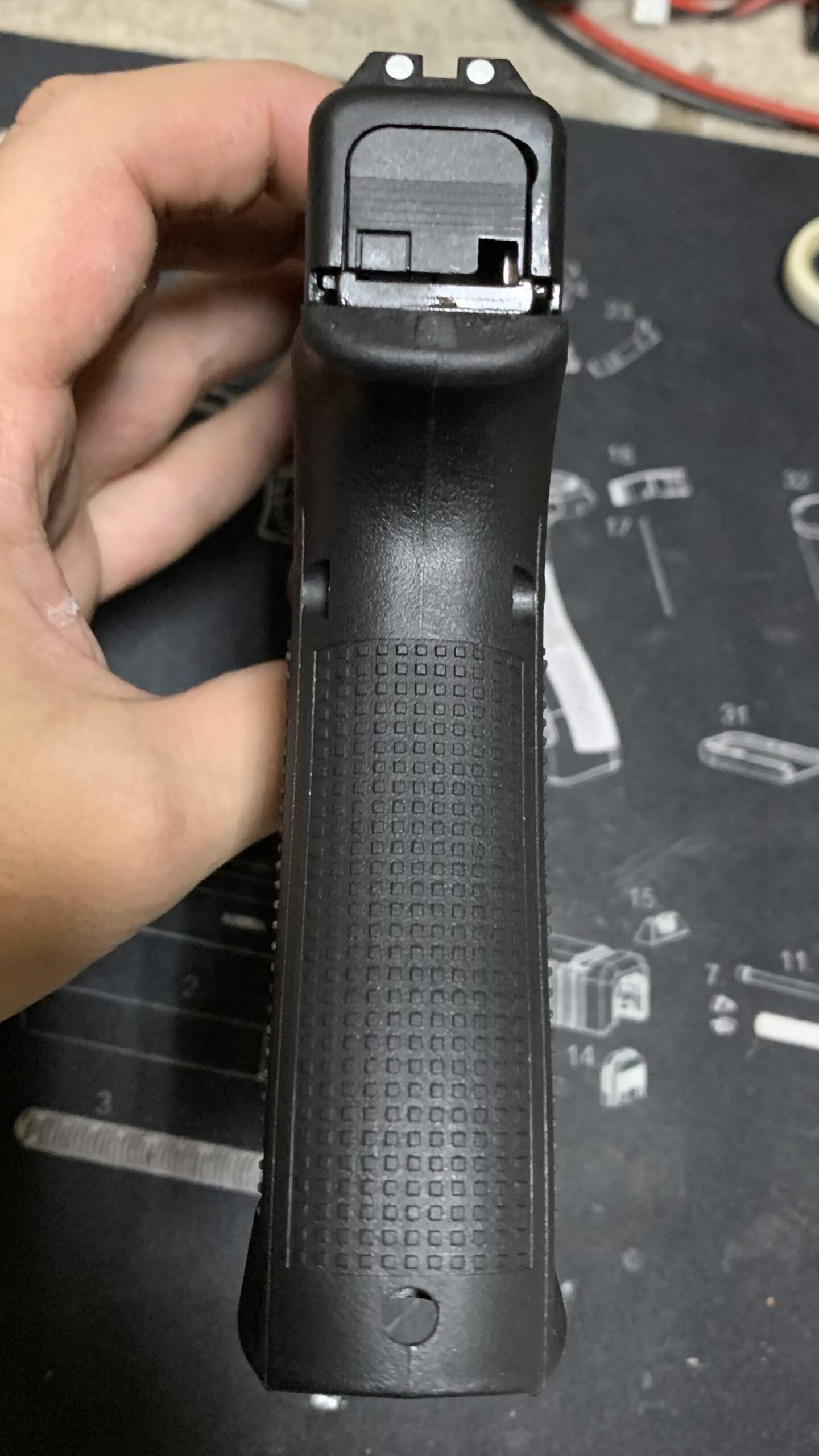 UMAREX/VFC G45 グリップ後側