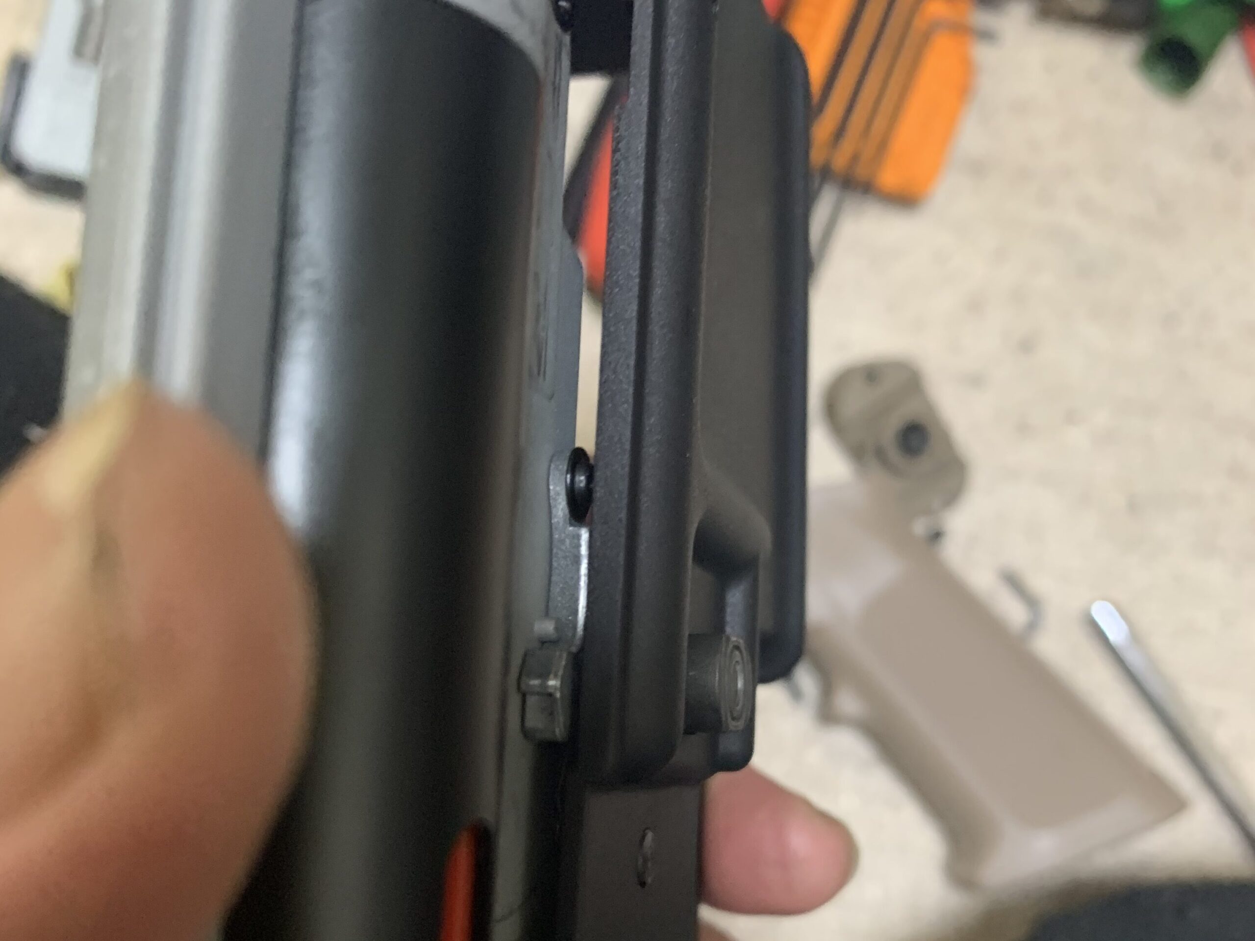 VFC Mk18 mod1 ボルトリリースレバーロック