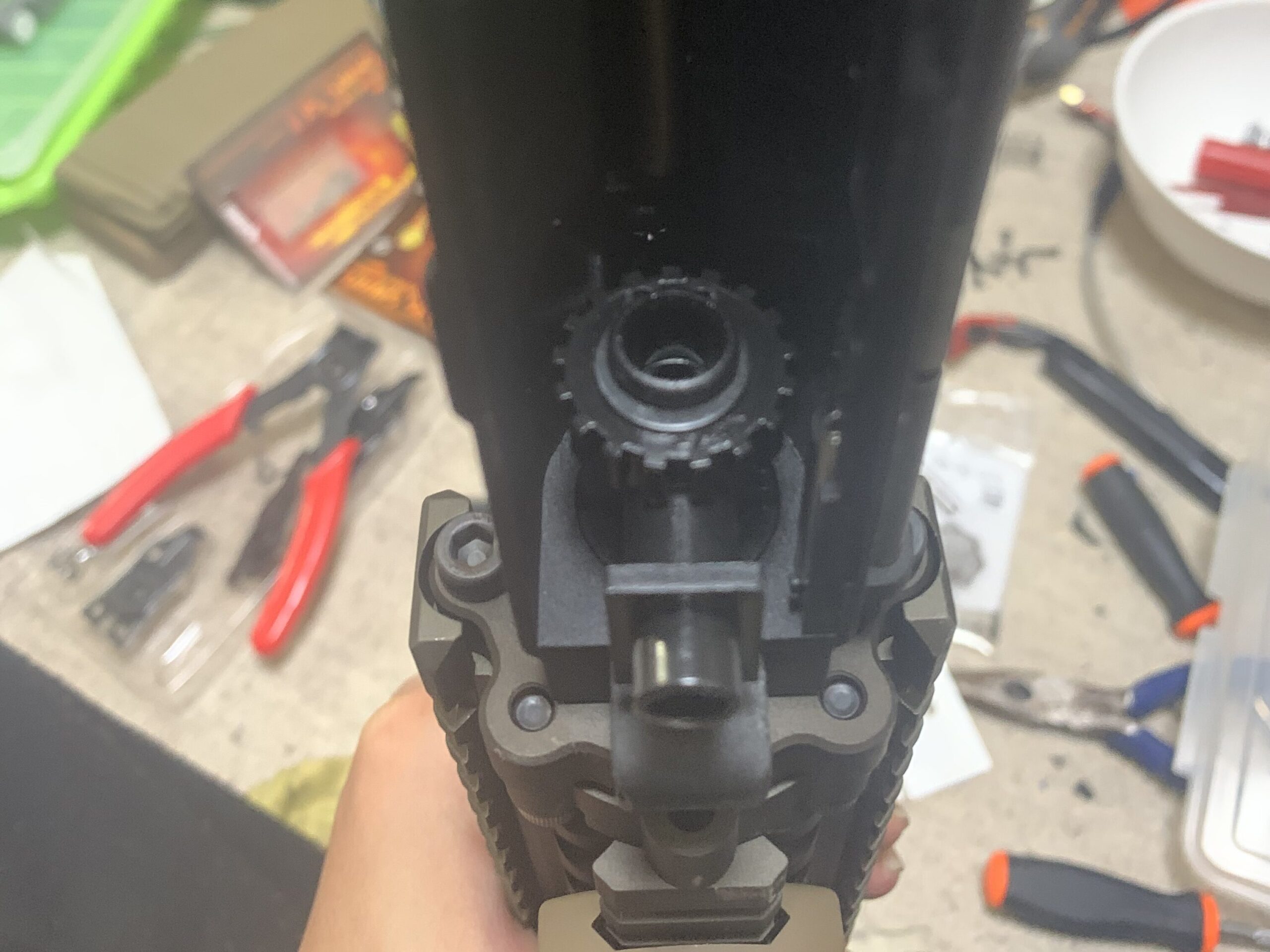 VFC Mk18 mod1 ホップチャンバー　組み付け2