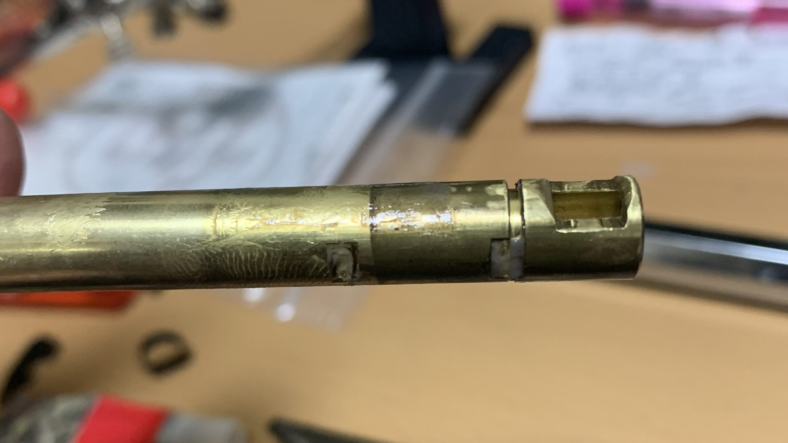 VFC Mk18 mod1 インナーバレル　ホップ窓加工