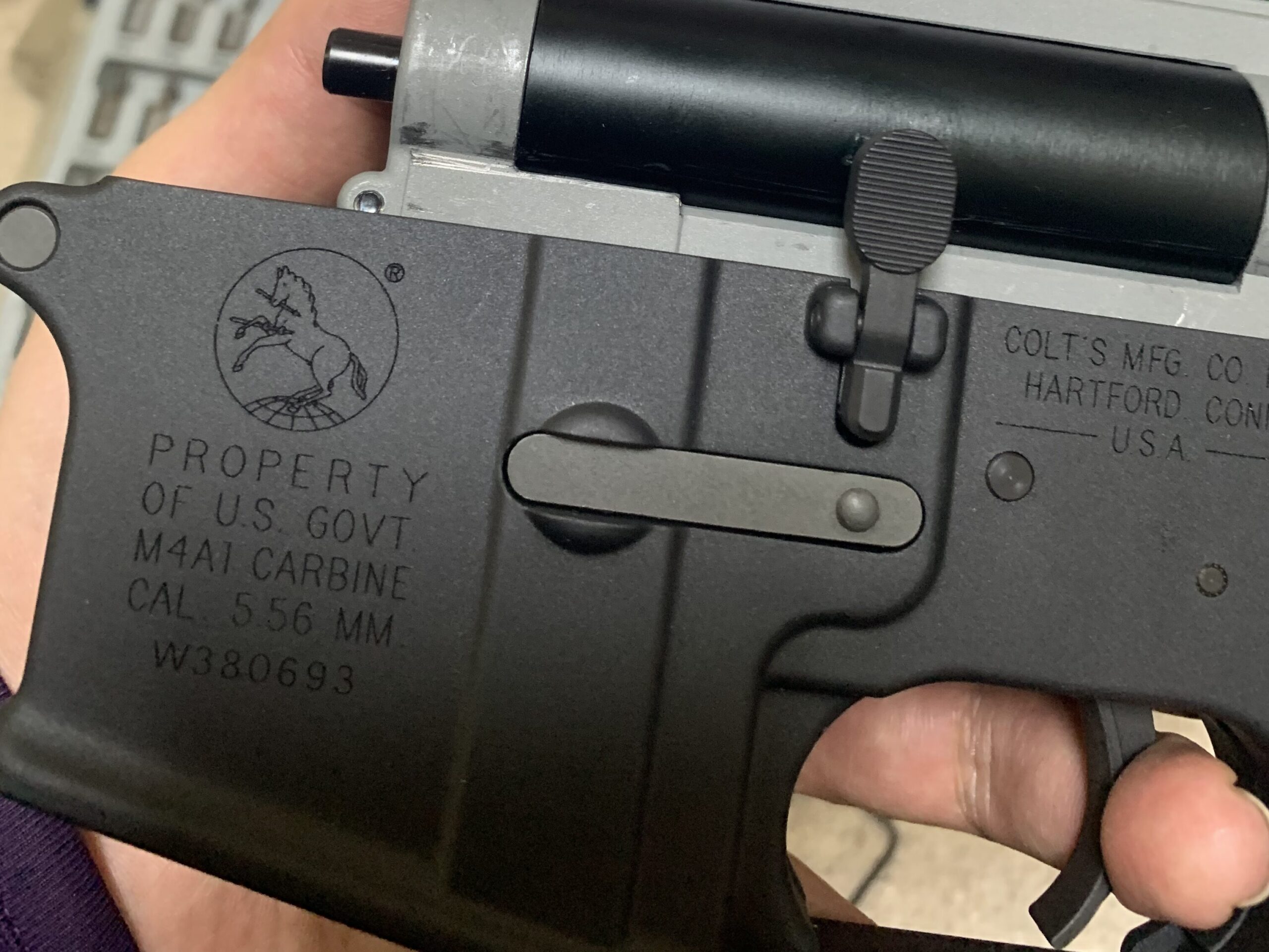 VFC Mk18 mod1 マグキャッチレバー