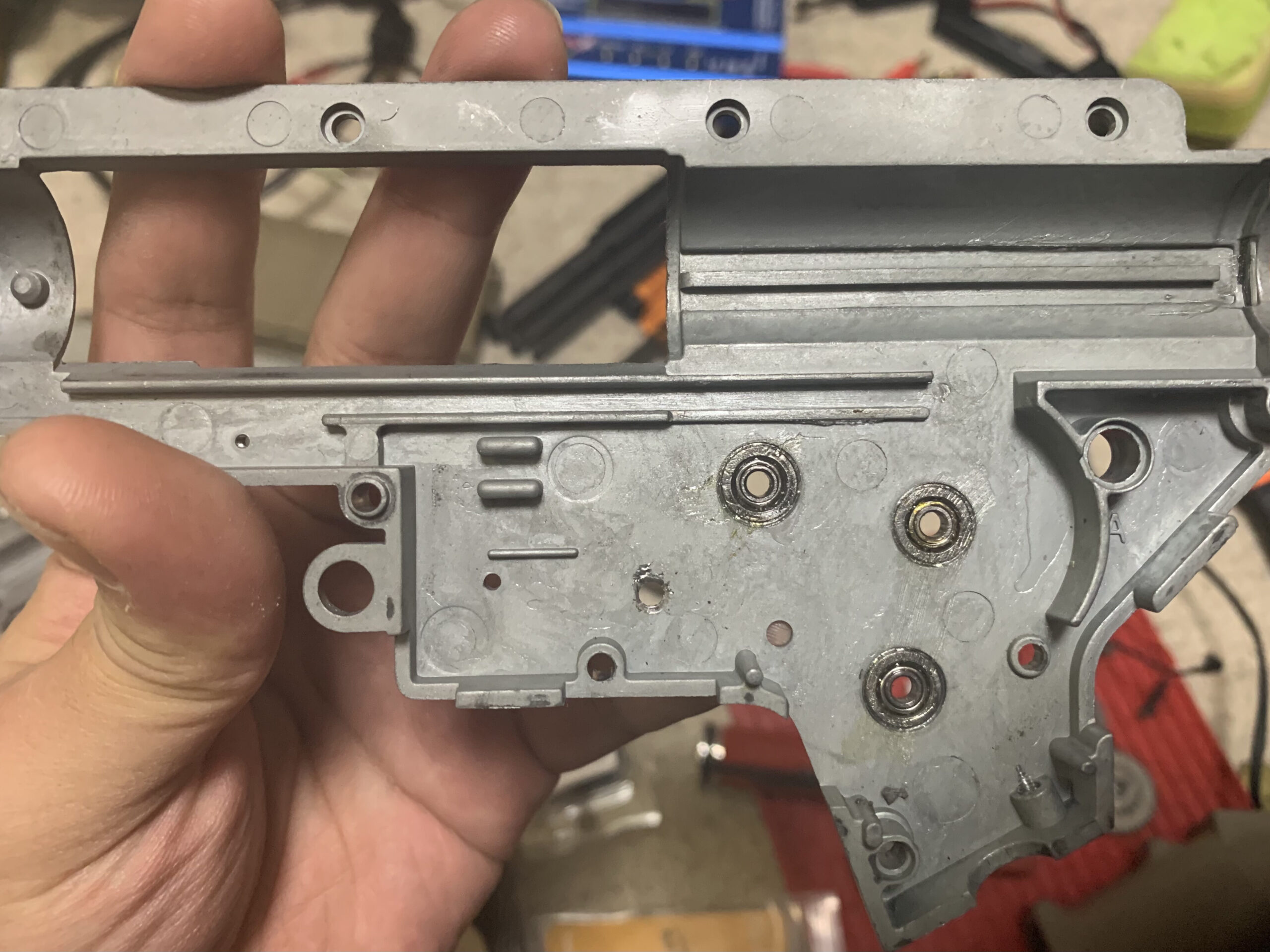 VFC Mk18 mod1 メカボックス右ケース　内側