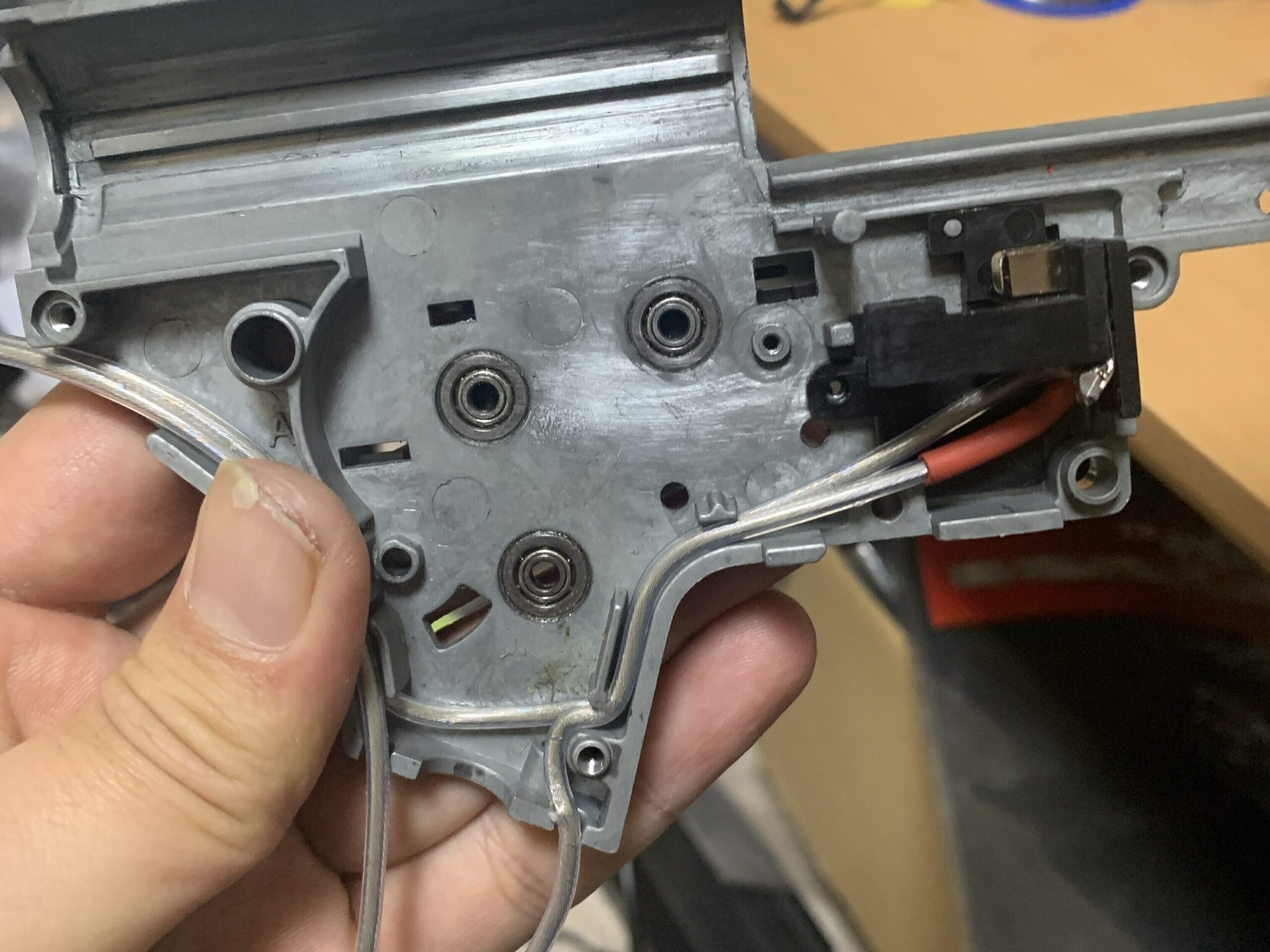 VFC Mk18 mod1 メカボックス　配線確認