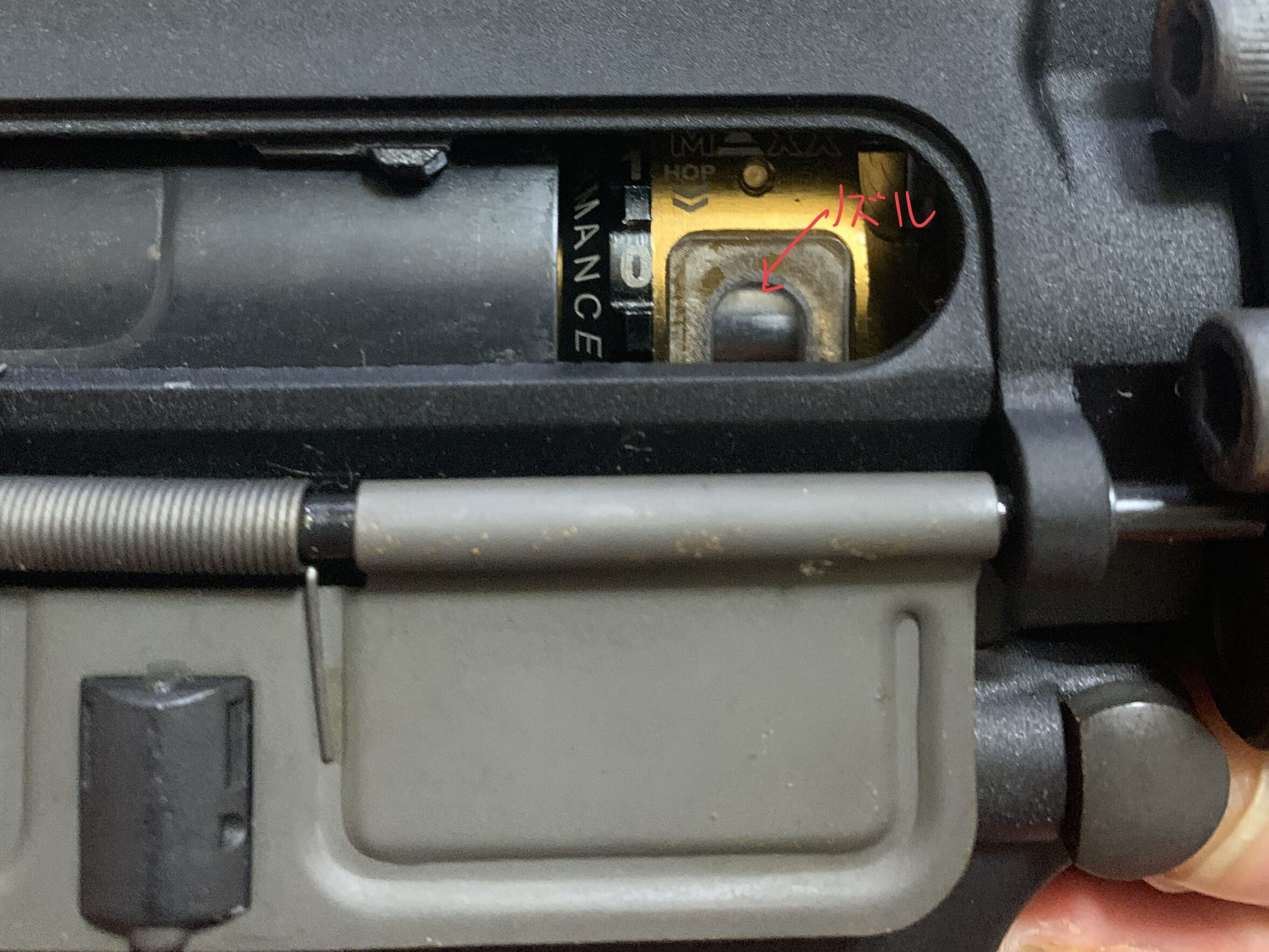 VFC Mk18 mod1 ノズル停止位置