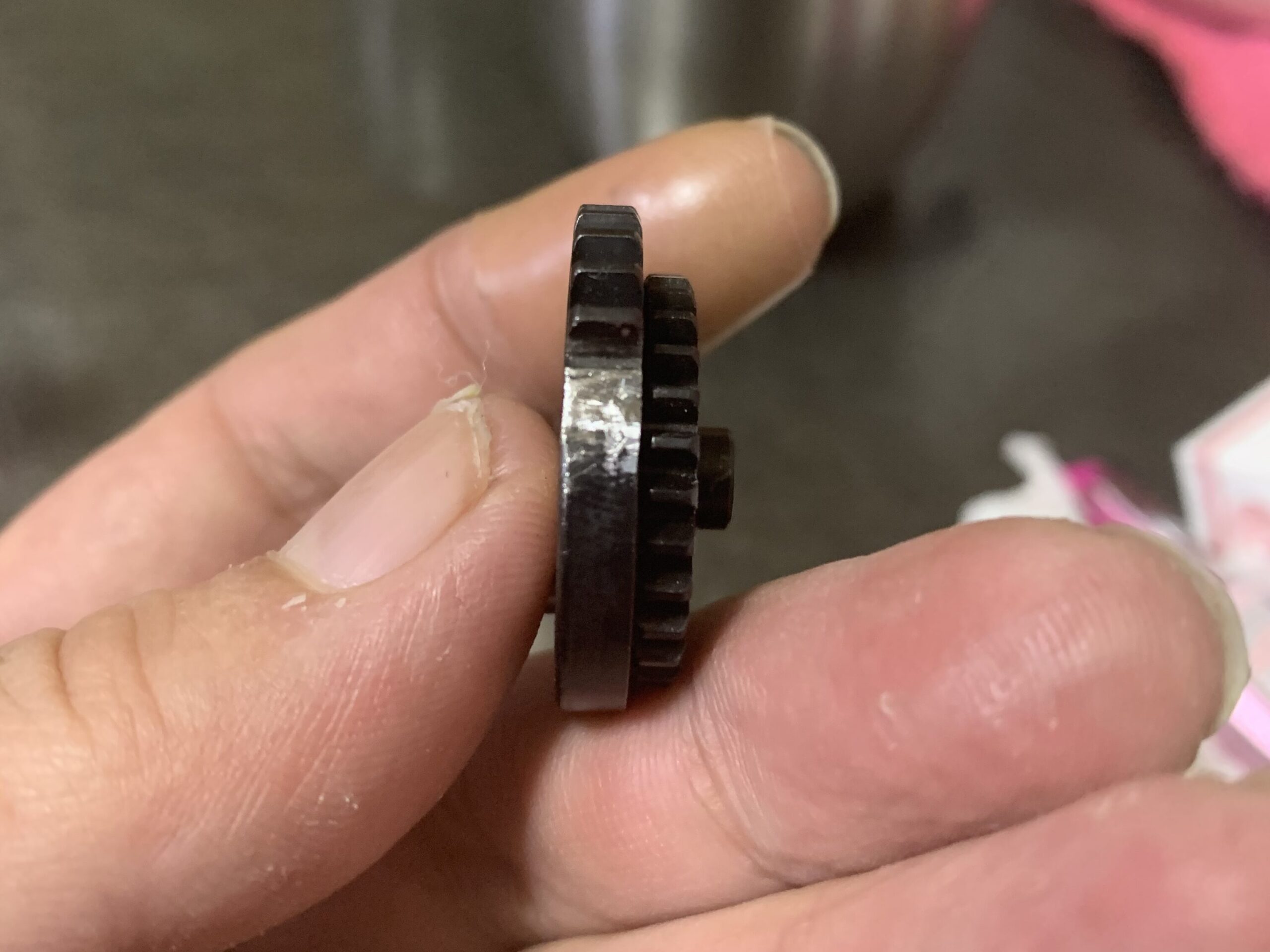 VFC Mk18 mod1 カットしたセクターギア　引き側