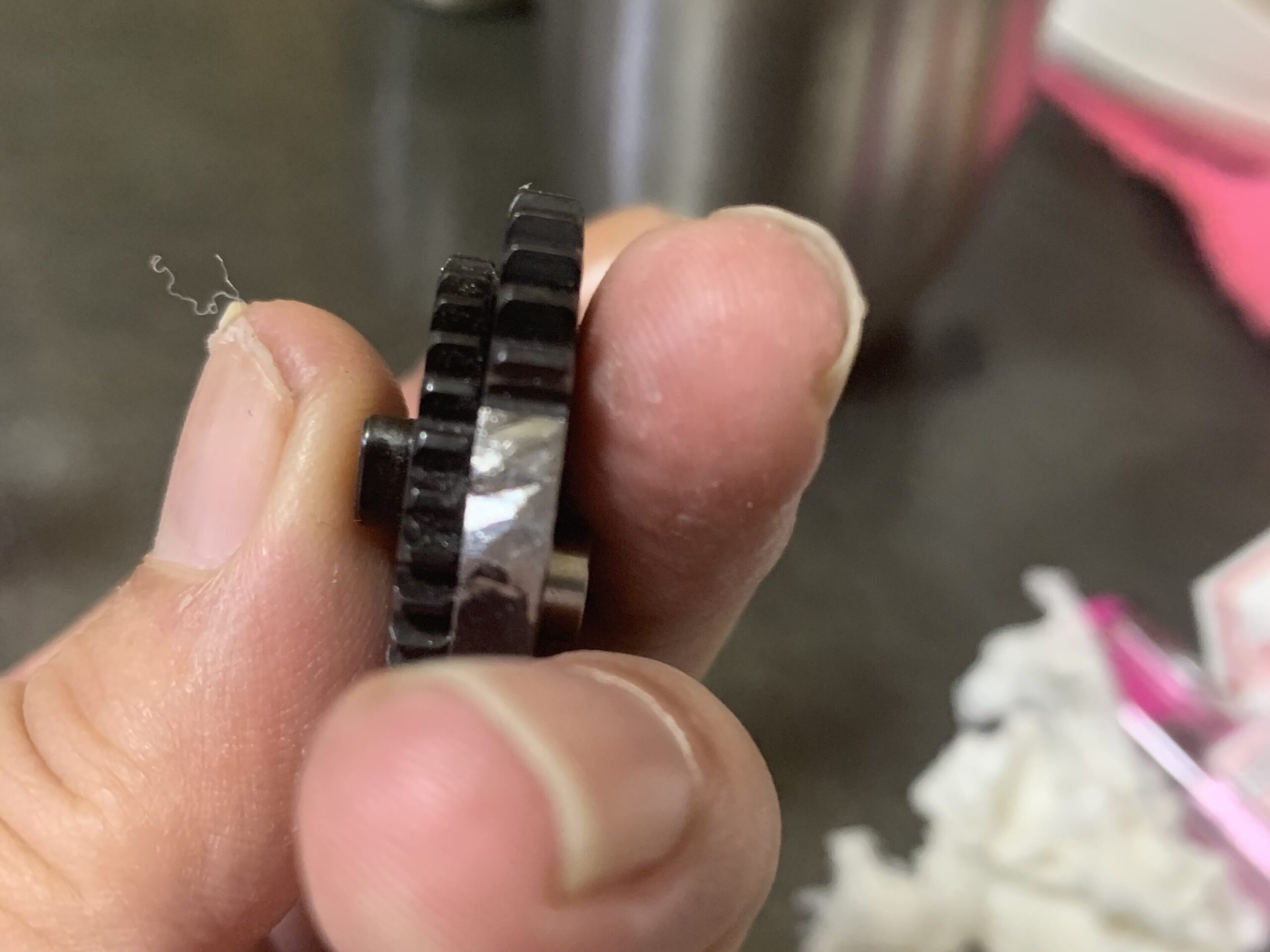 VFC Mk18 mod1 カットしたセクターギア　開放側