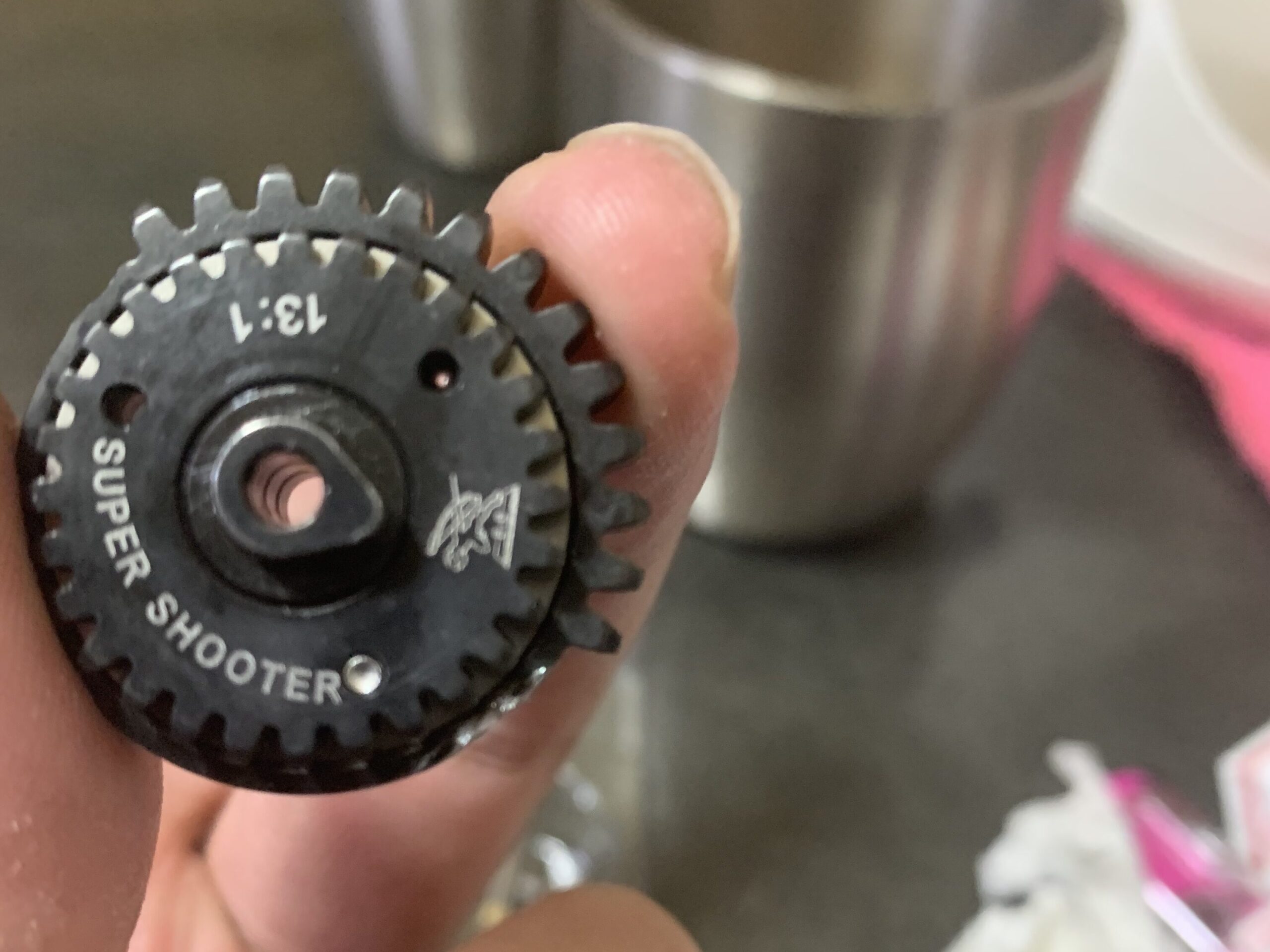 VFC Mk18 mod1 カットしたセクターギア　