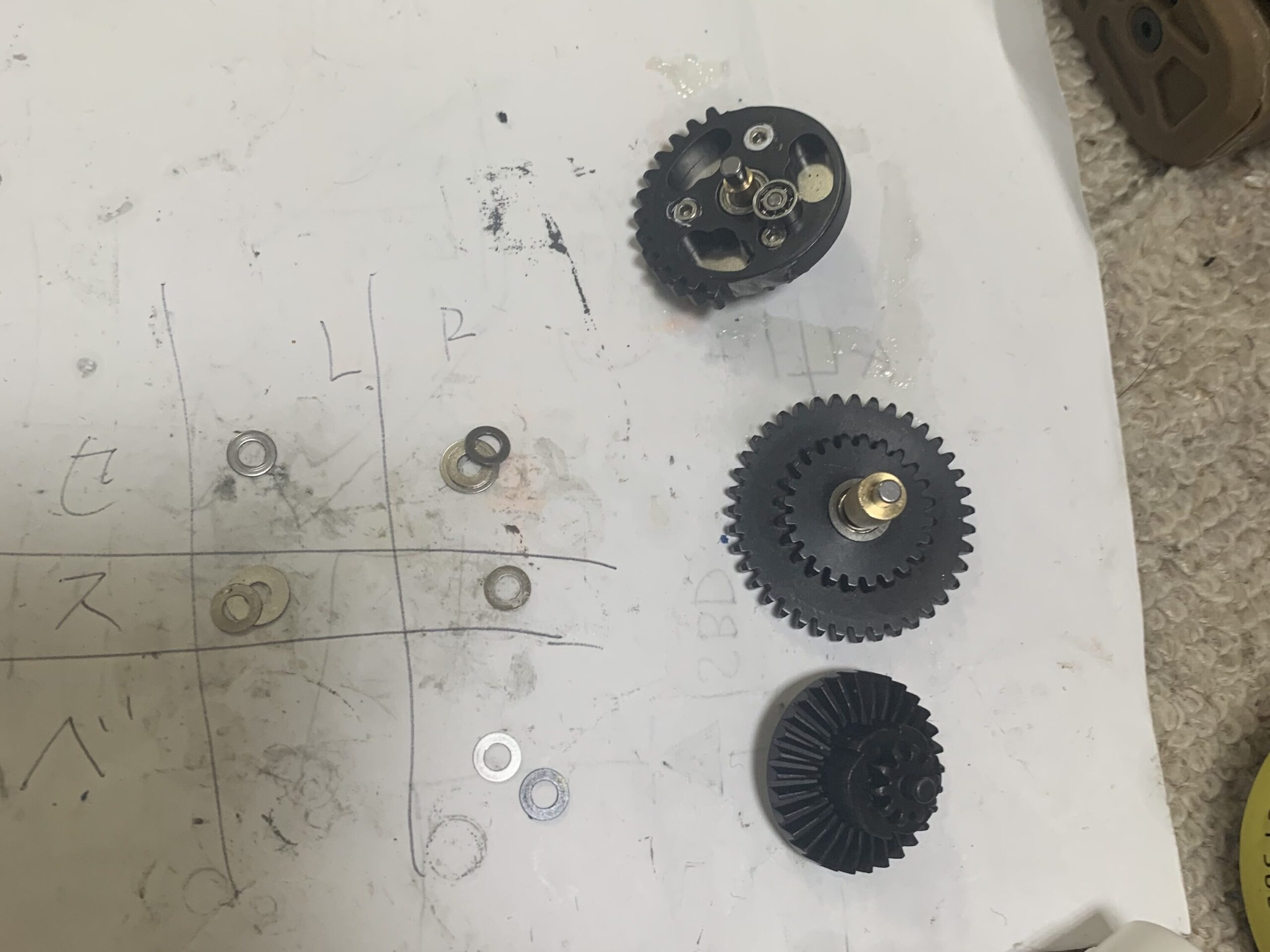 VFC Mk18 mod1 シム調整結果