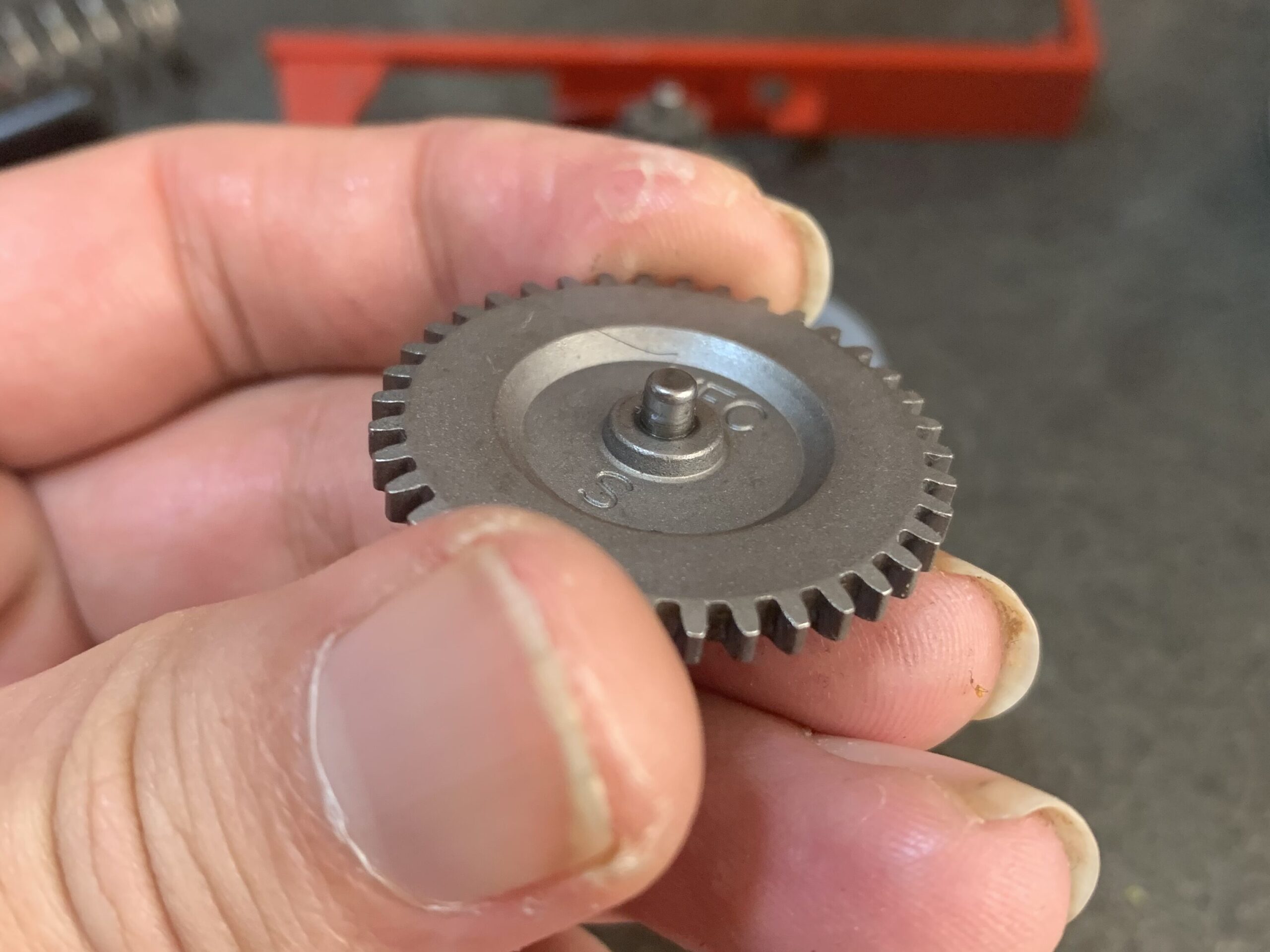 VFC Mk18 mod1 スパーギア裏