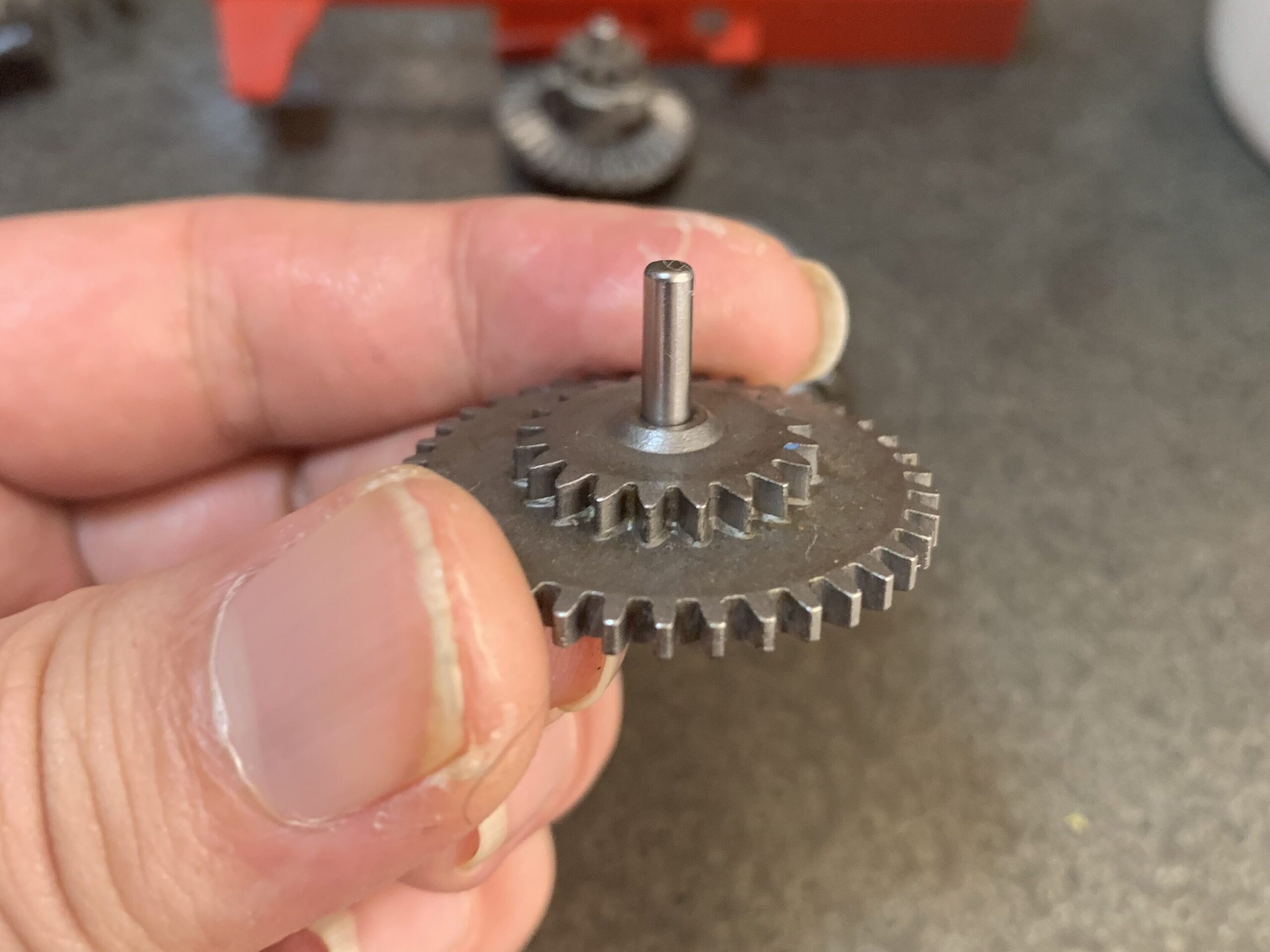 VFC Mk18 mod1 スパーギア表