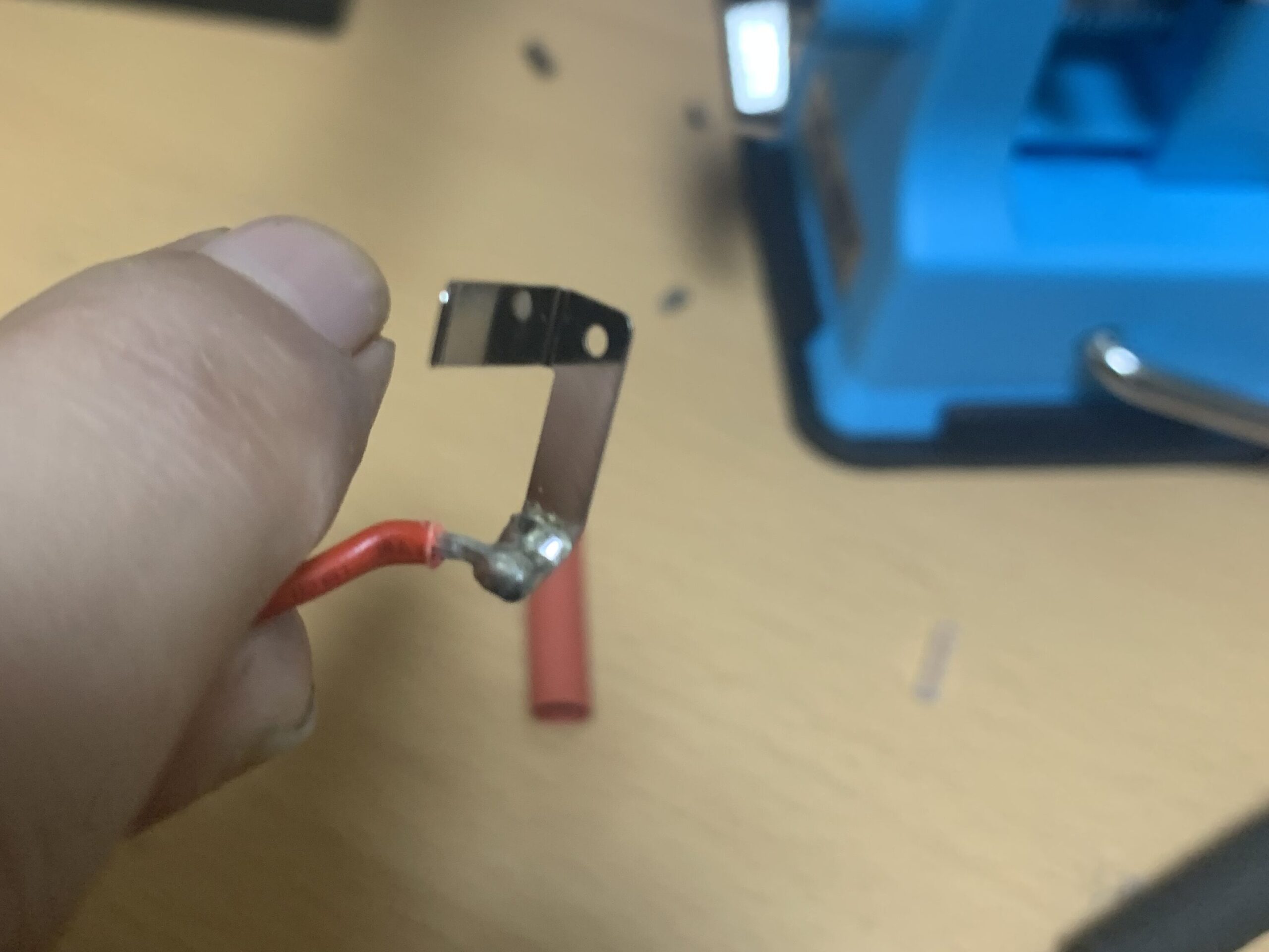 VFC Mk18 mod1 スイッチ配線　プラス側裏