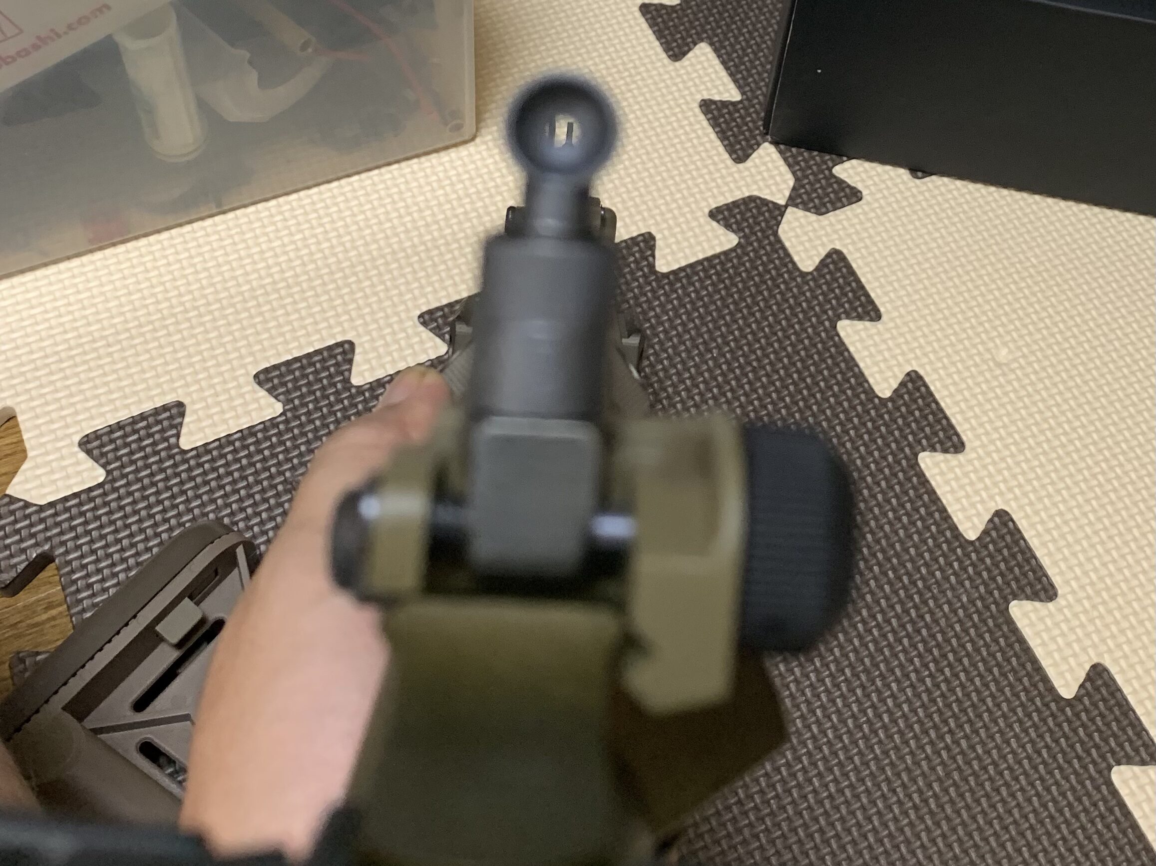 VFC HK416 CAG サイトビュー