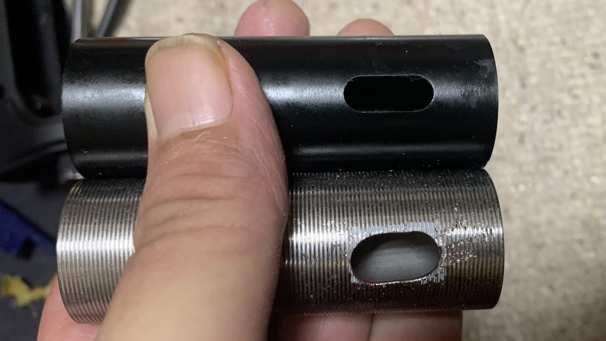 vfcmk18 シリンダ穴開け