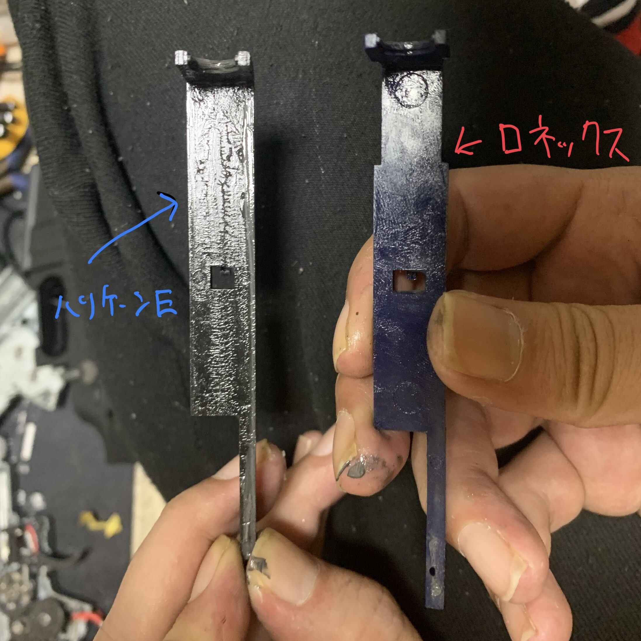 vfcmk18 タペットプレートの比較