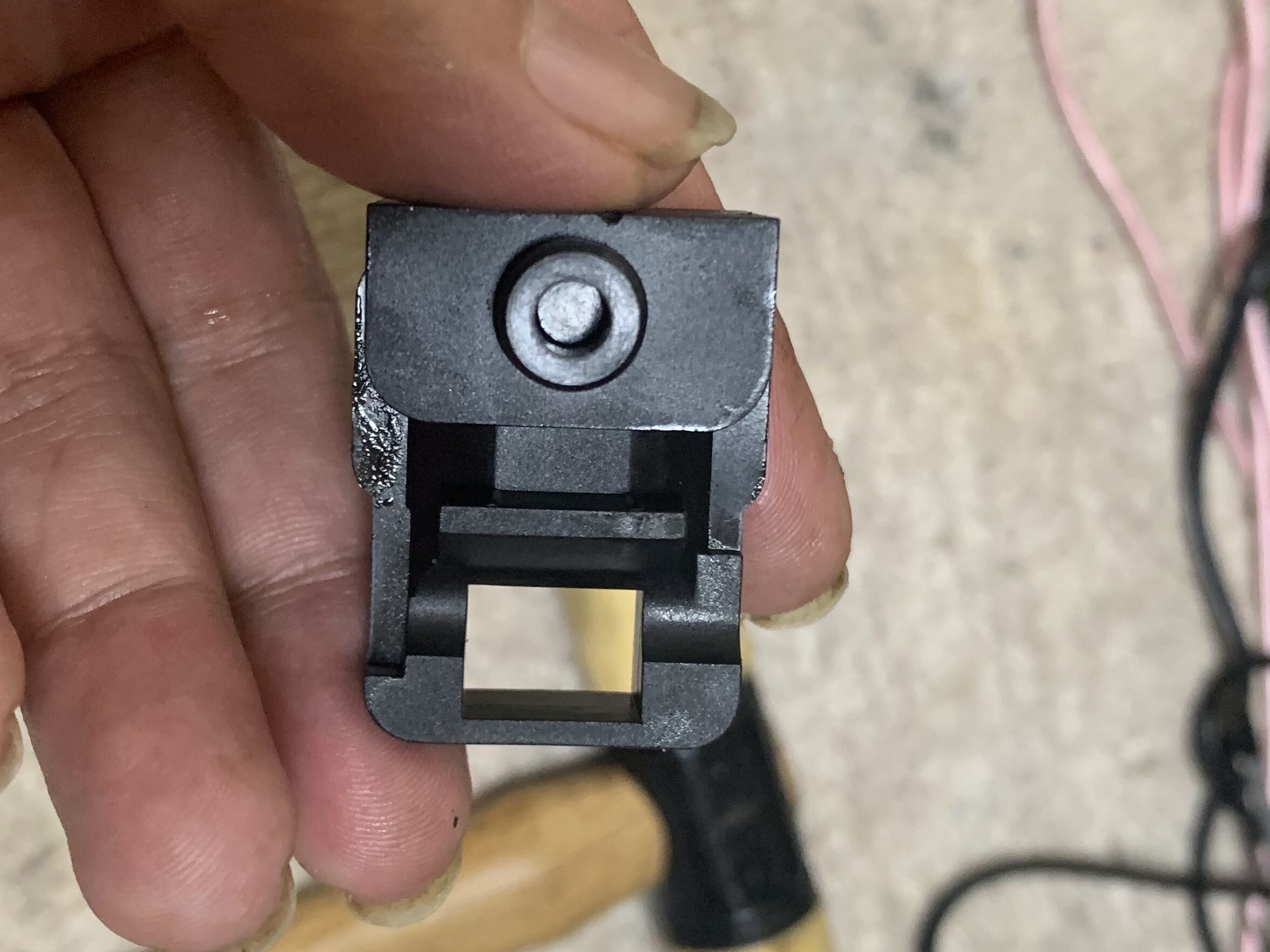 WE ドラグノフ　SVD GBB ボルトストッパー