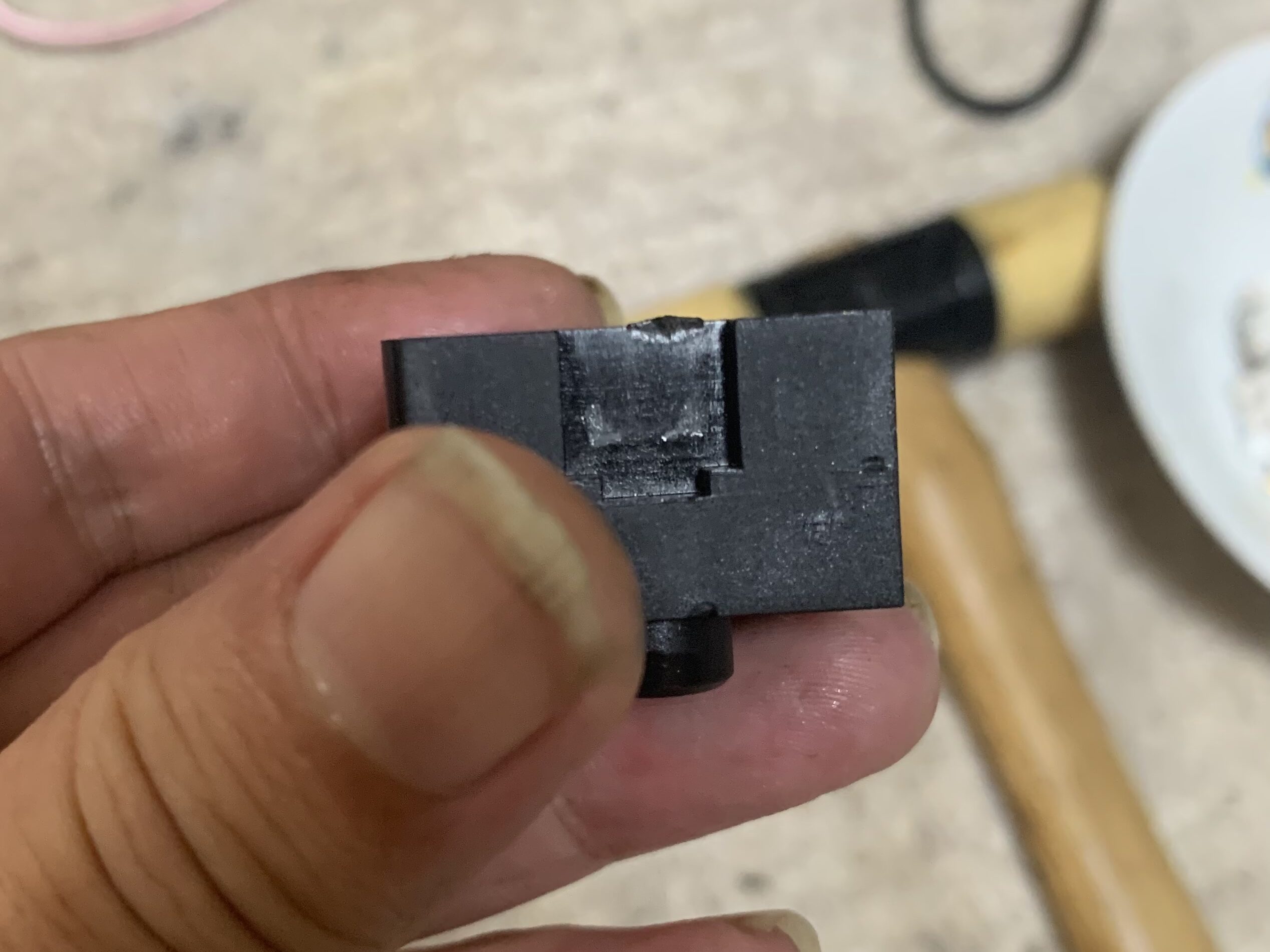 WE ドラグノフ　SVD GBB ボルトストッパー背面